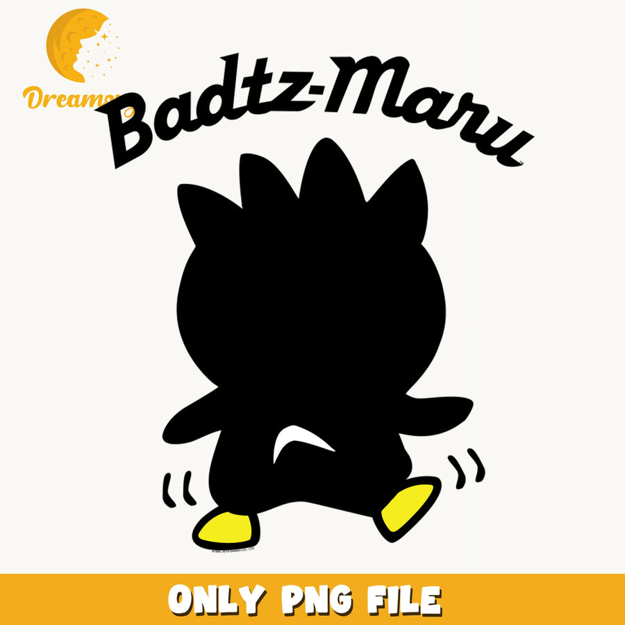 Badtz-Maru Running PNG, Sanrio Penguin Design, Cute PNG