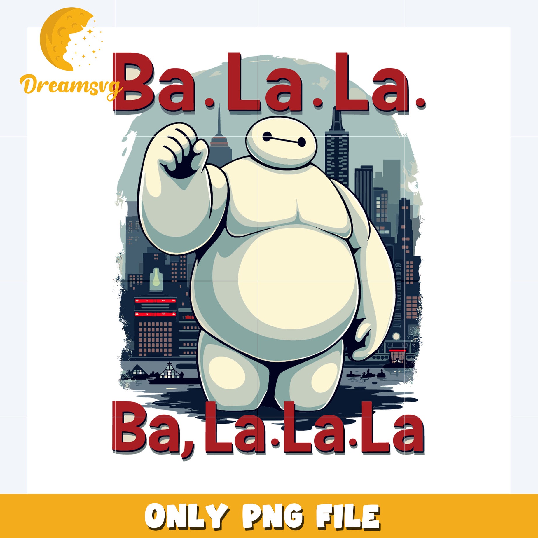 Ba la la robot png, disney world png, big hero six png