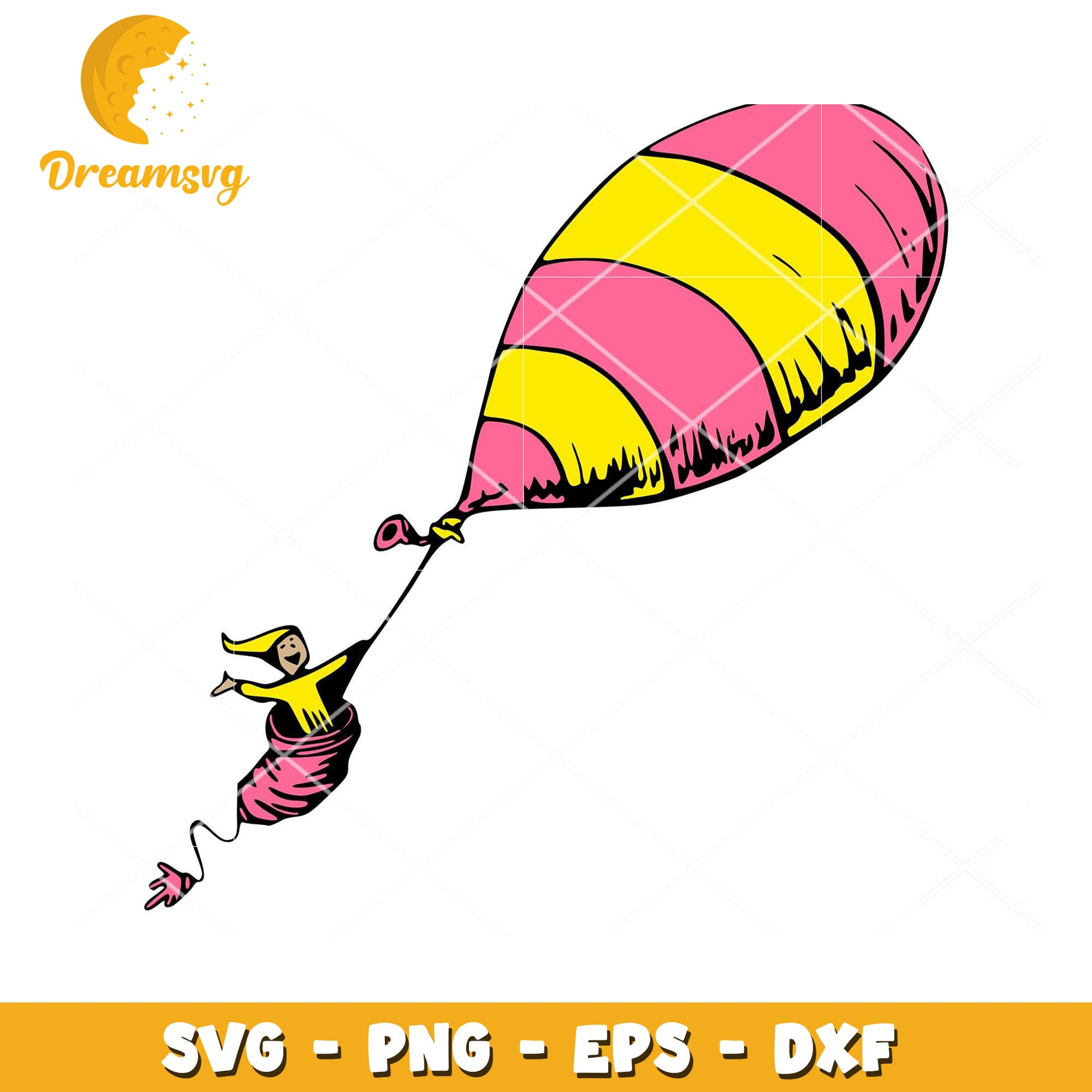 Balloon Boy SVG Cut File