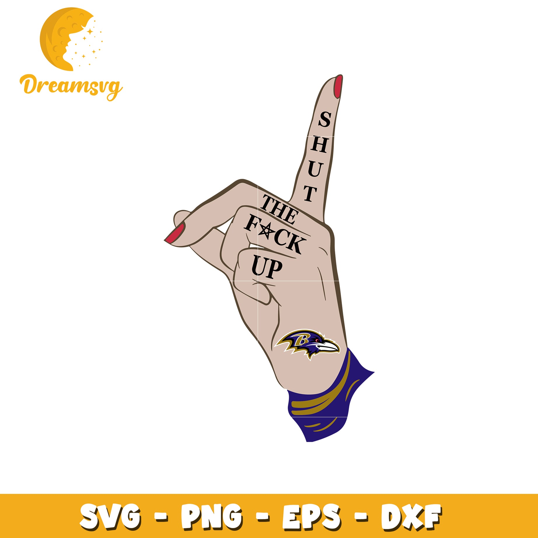 Baltimore Ravens Shut The Fuck Up SVG