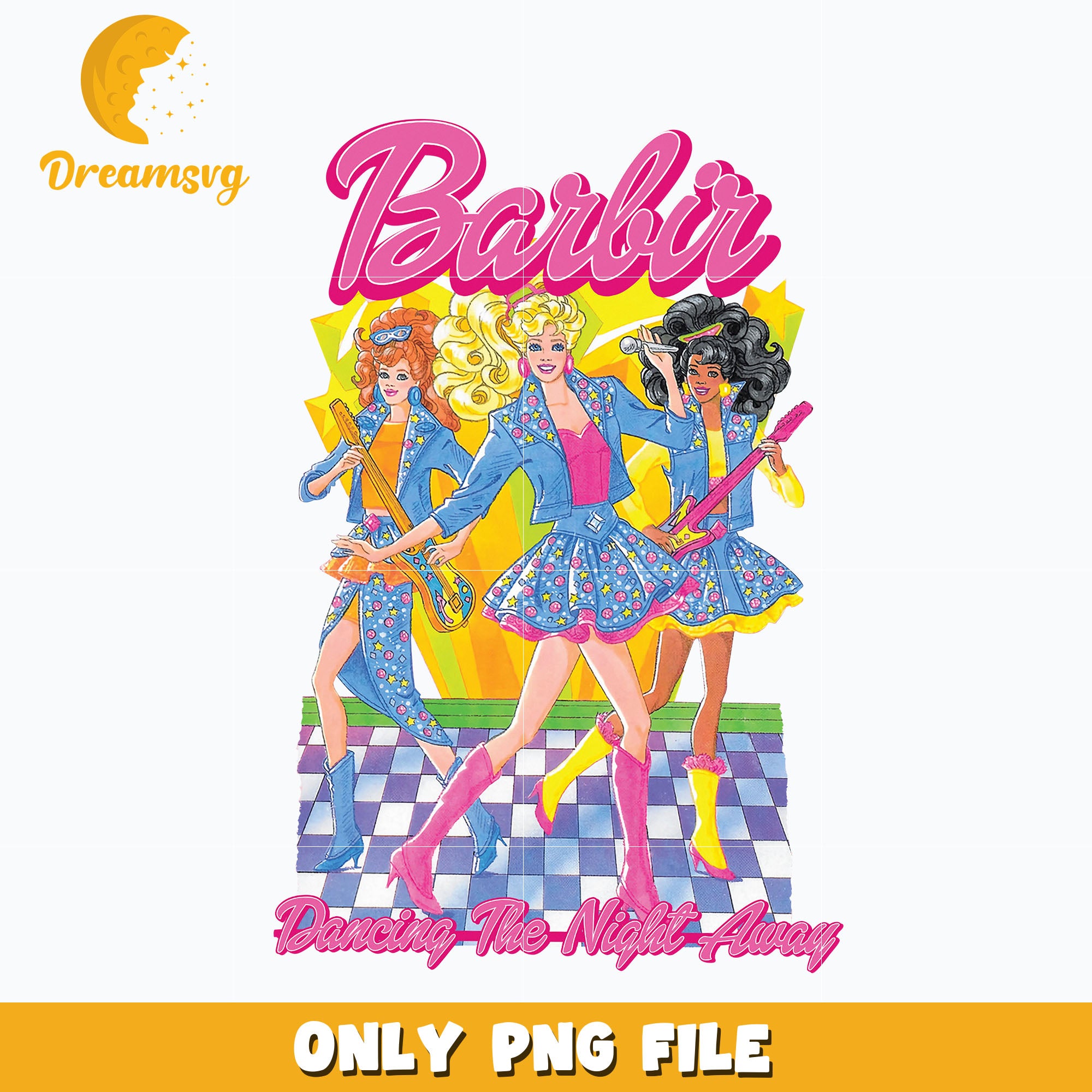 Barbie - Dancing the Night Away png, png, digital download. – DreamSVG