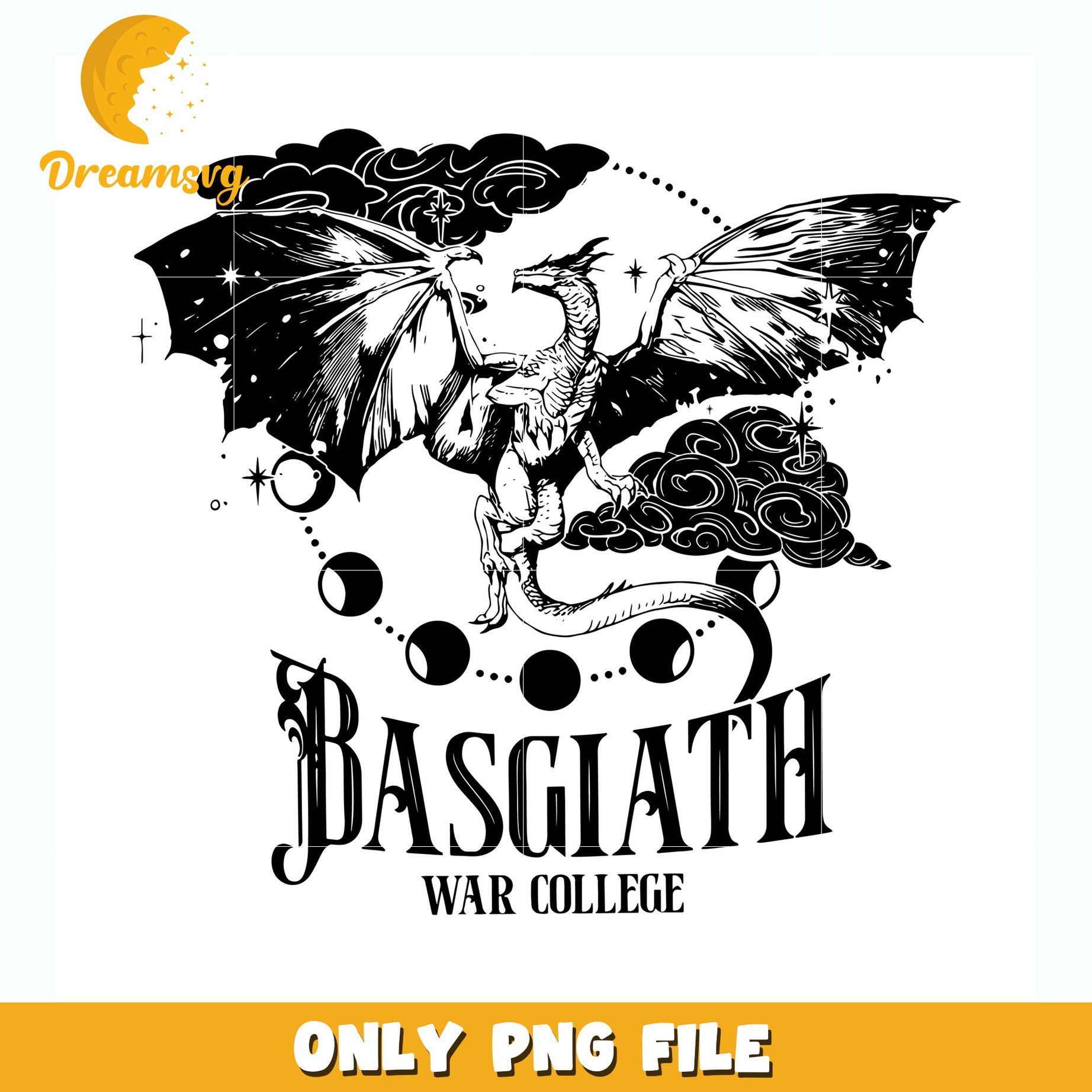 Basgiath War College Fourth Wing SVG Graphic Design Files_SVG100623T002
