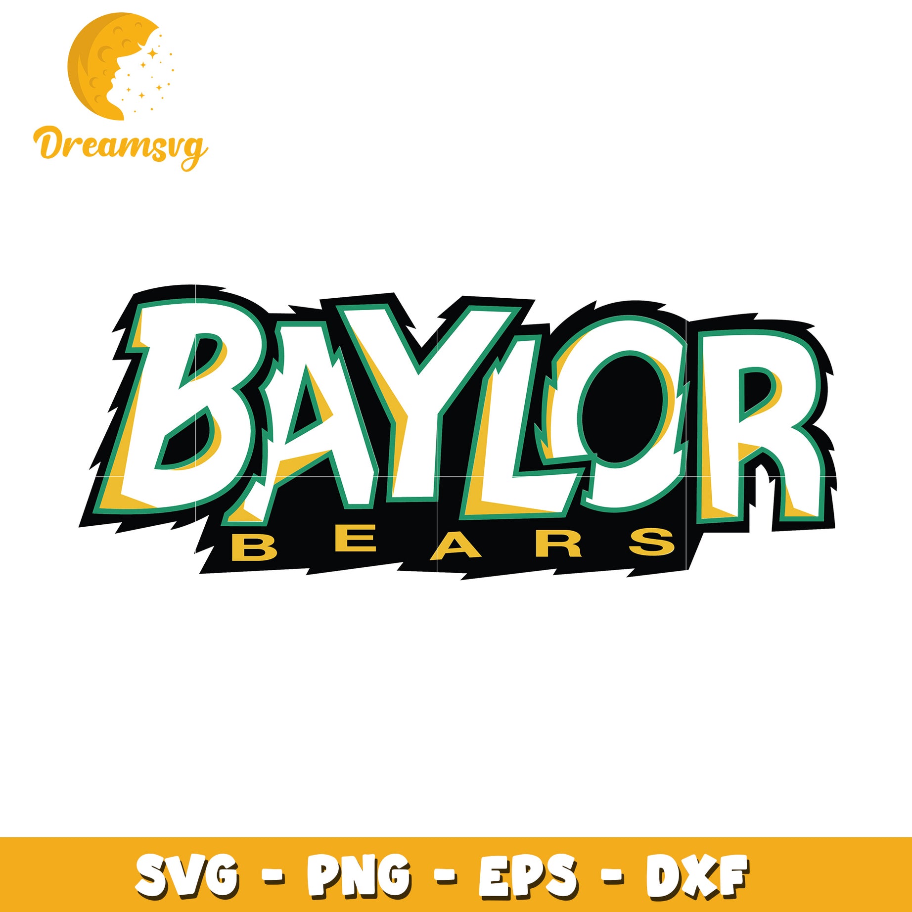 Baylor Bears Logo SVG File for Sports Fans and Crafters