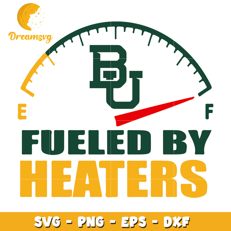 Baylor Fuel Gauge SVG PNG EPS DXF