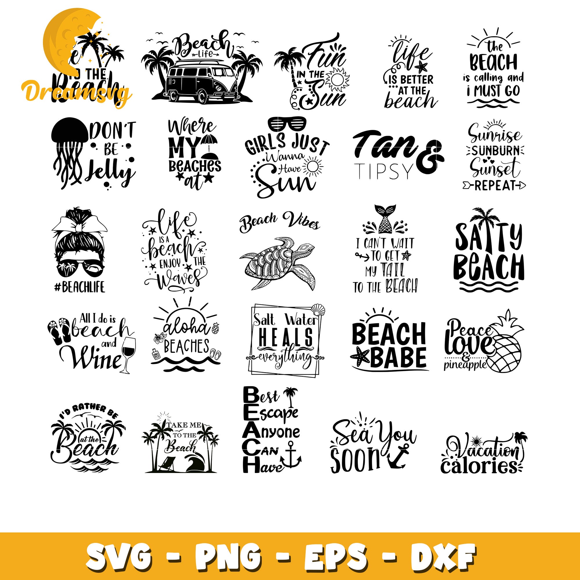 Where my beaches at bundle svg, fun in the sun Svg – DreamSVG Store