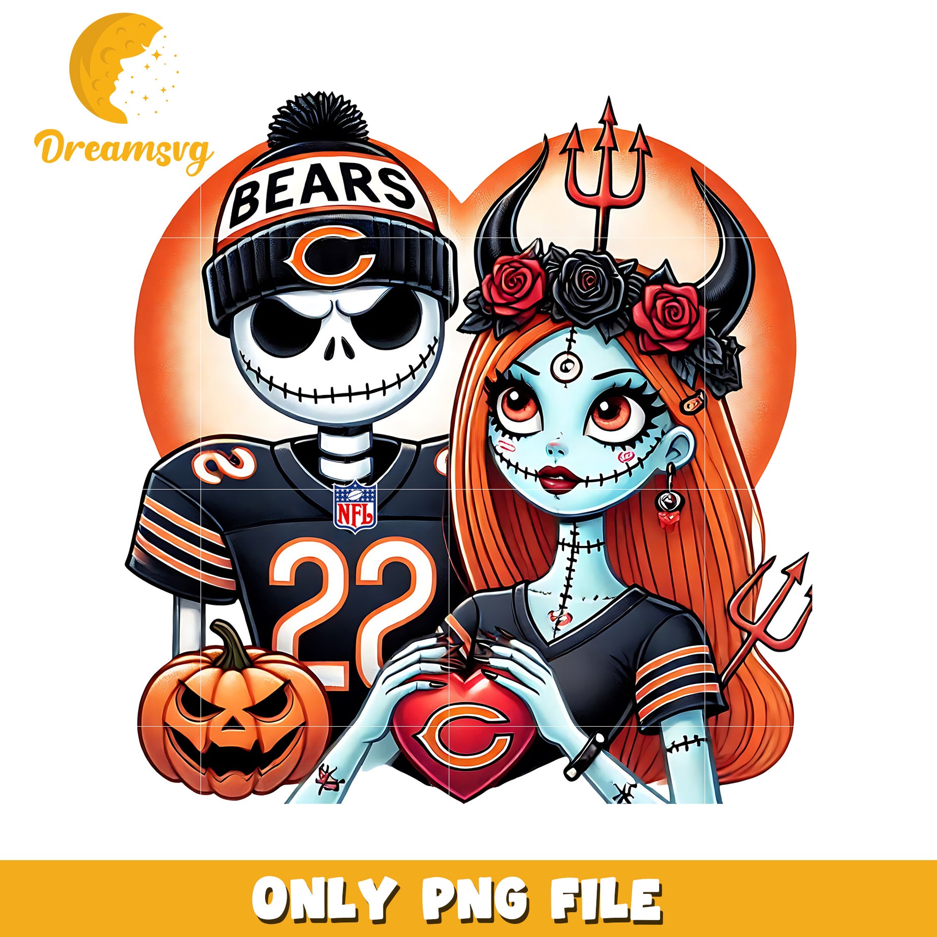 Bears jack and sally png, nfl power rankings​l png, american sports png