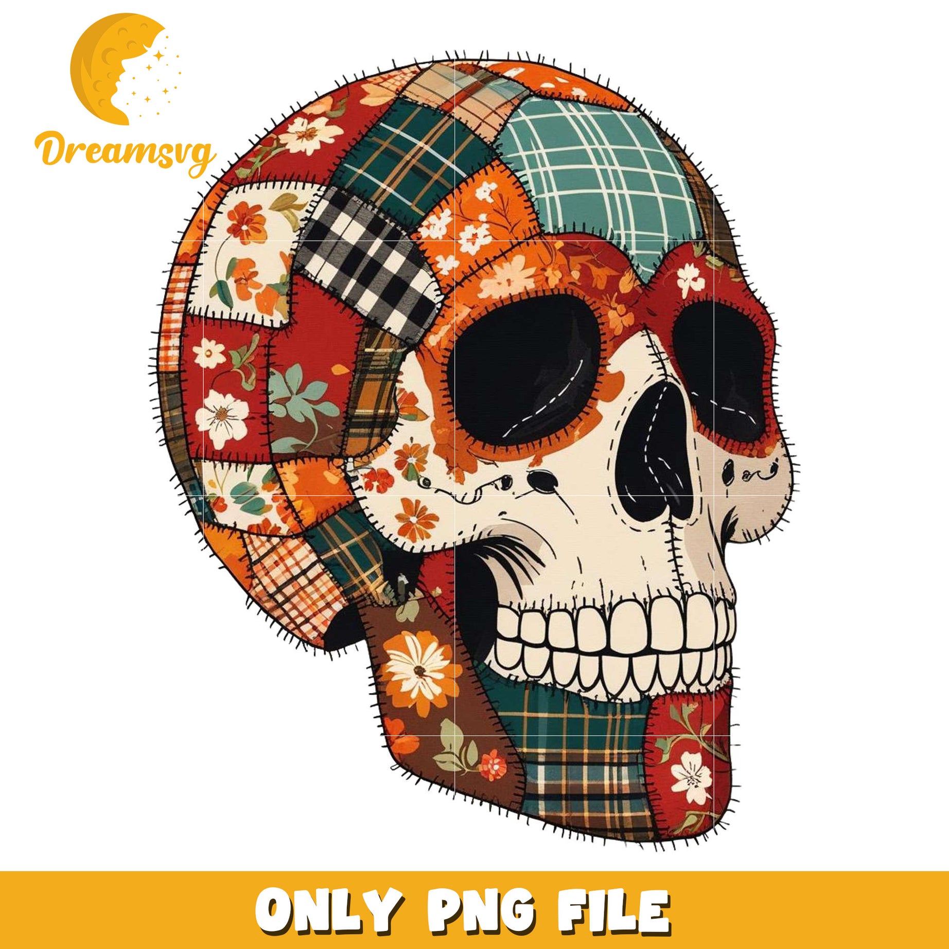 Beautiful autumn skull design png, halloween disney​​ png, disney characters png