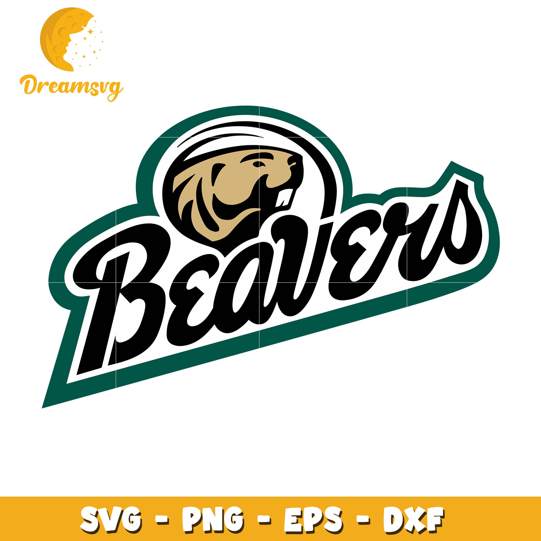 Beavers Logo SVG File for Crafts and Graphics Design Use