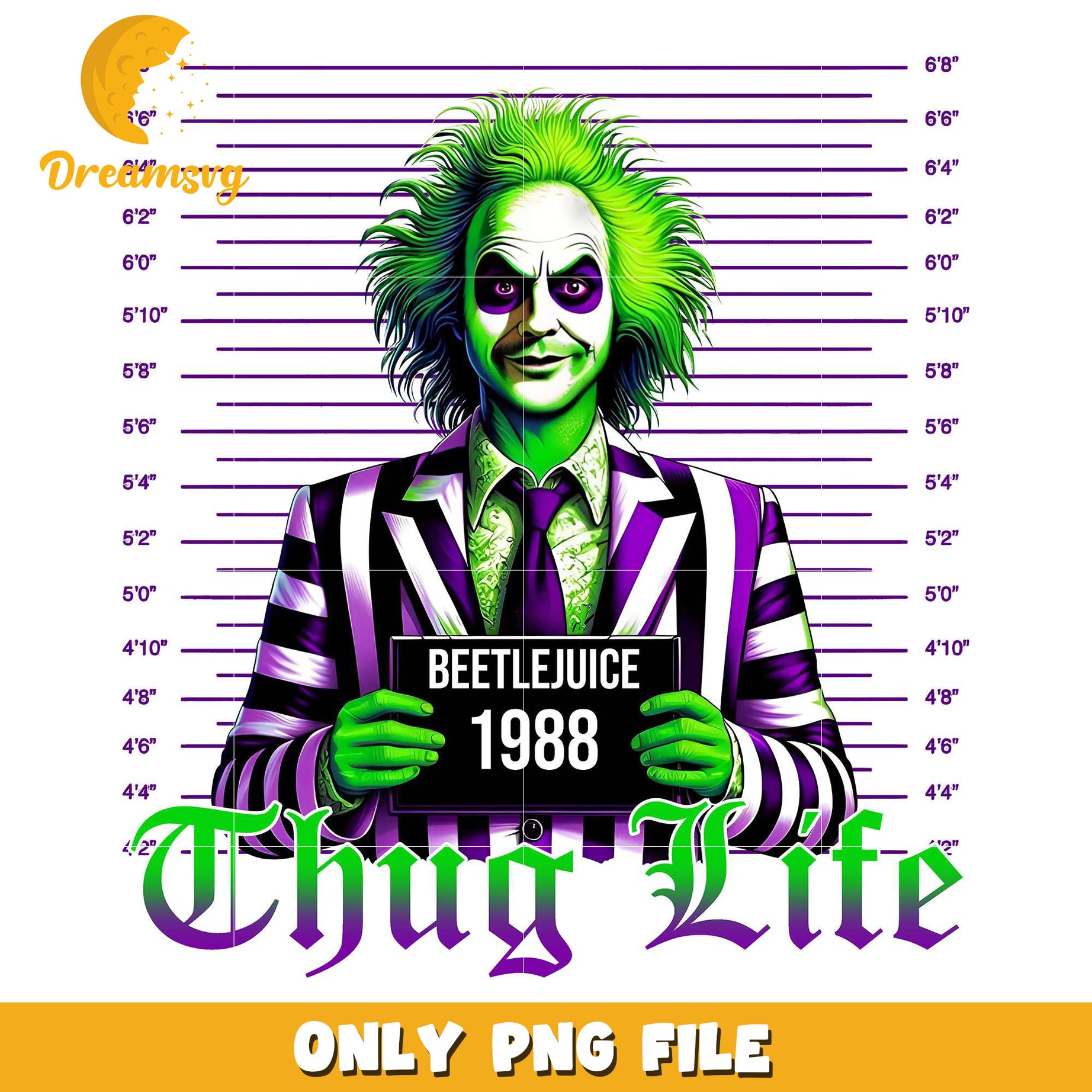 Beetle juice 1988 png, halloween decor​ png, halloween background​​ png