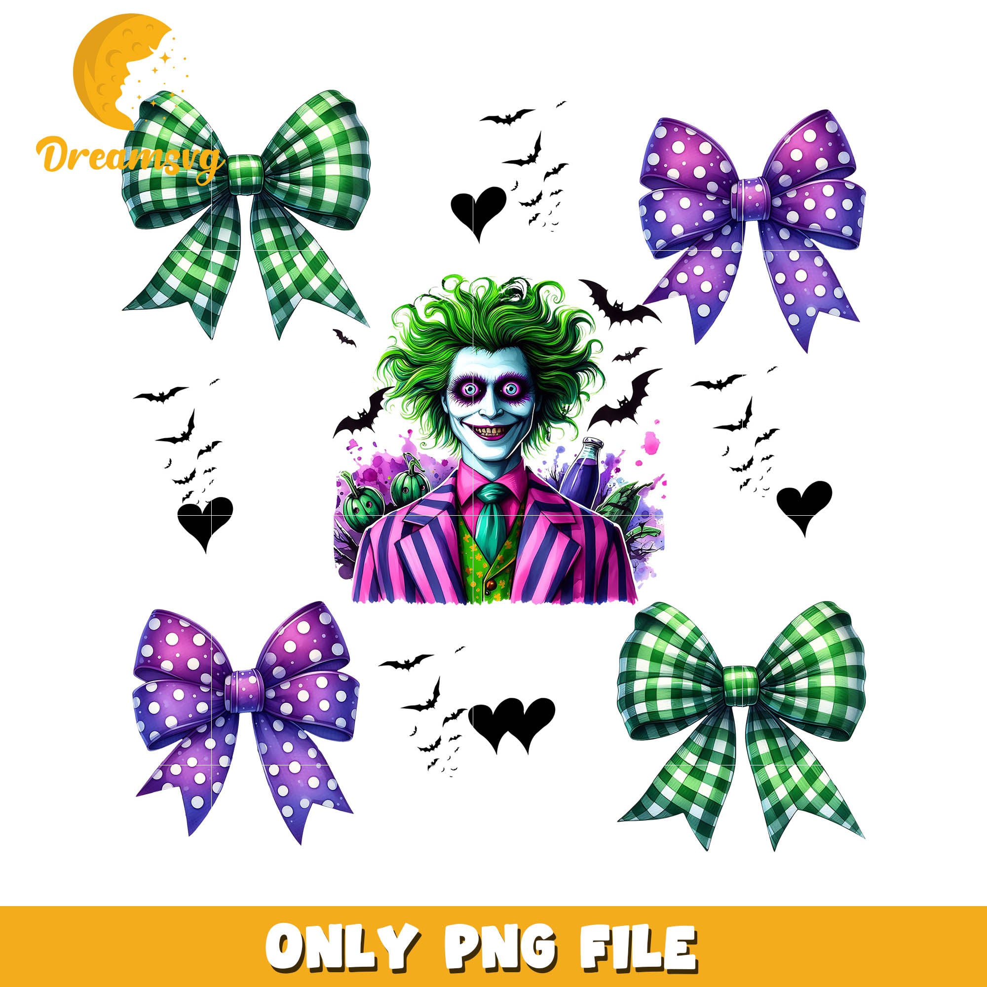 Beetlejuice and conquer pattern png, Beetlejuice halloween movies png