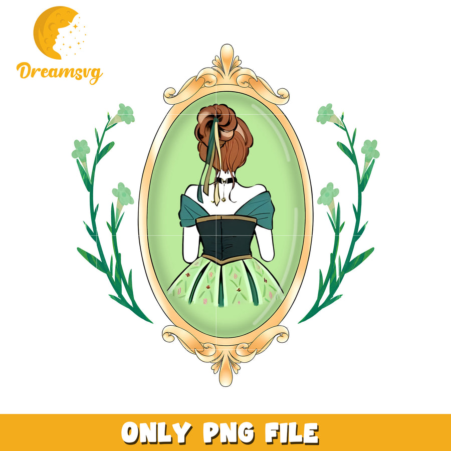 Behind  tiana princess design png, disney toys png, disneyland png