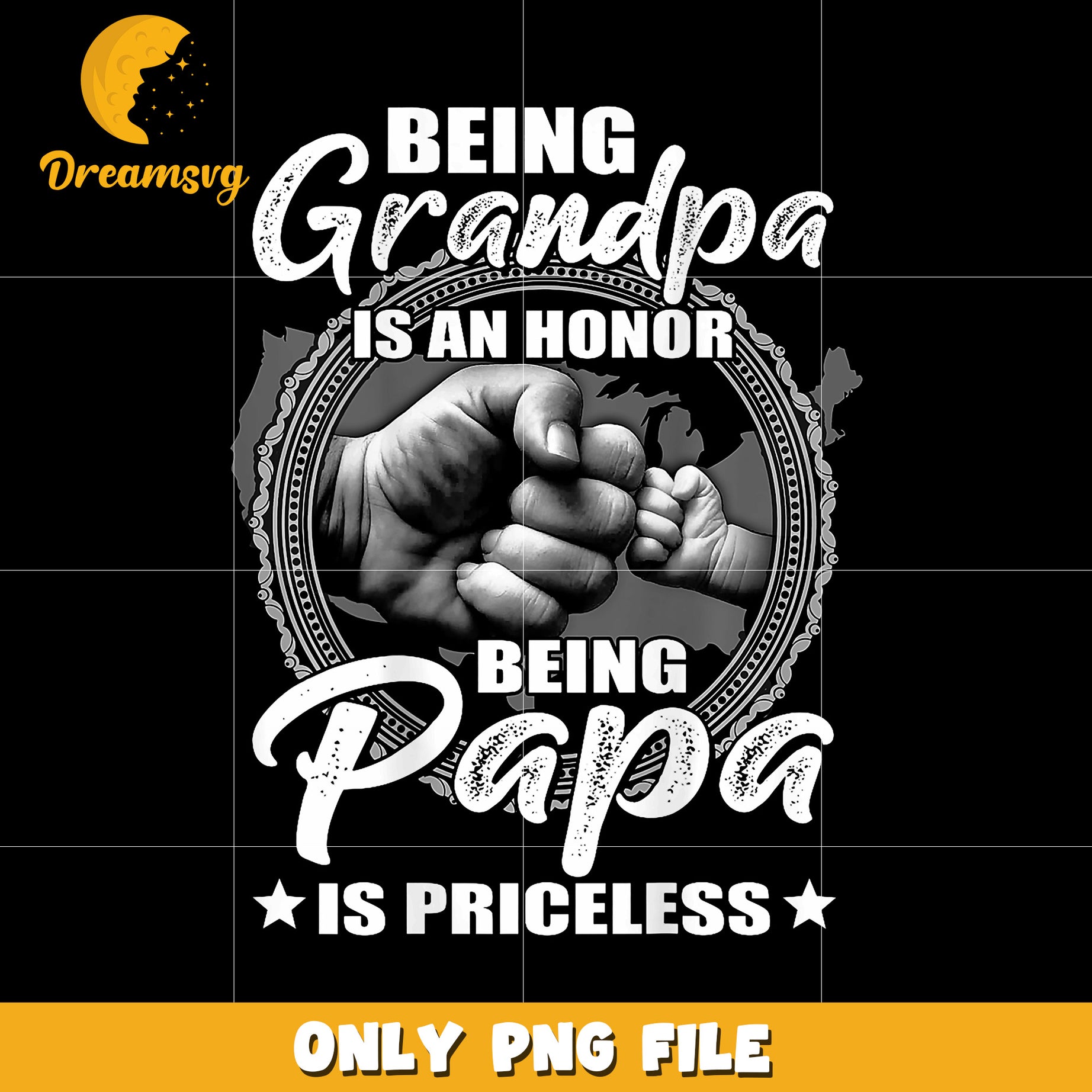 Being grandpa is an honor being papa is priceless png, papa png, grandpa honor png