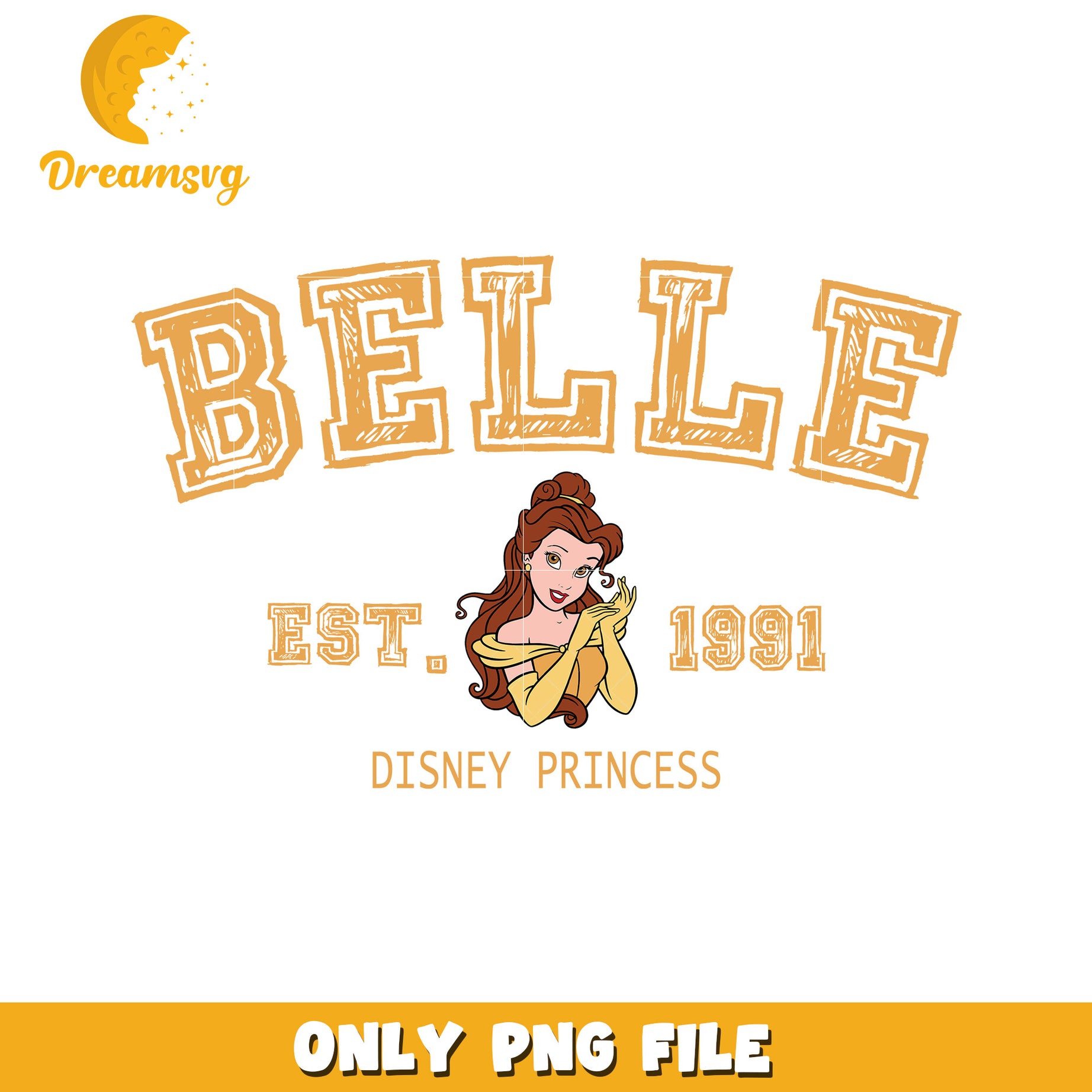 Belle Disney Princess PNG