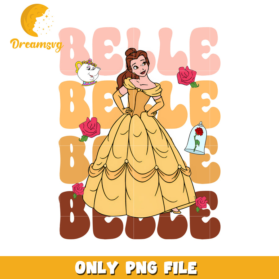 Belle princess png, beauty and the beast png, disney belle png