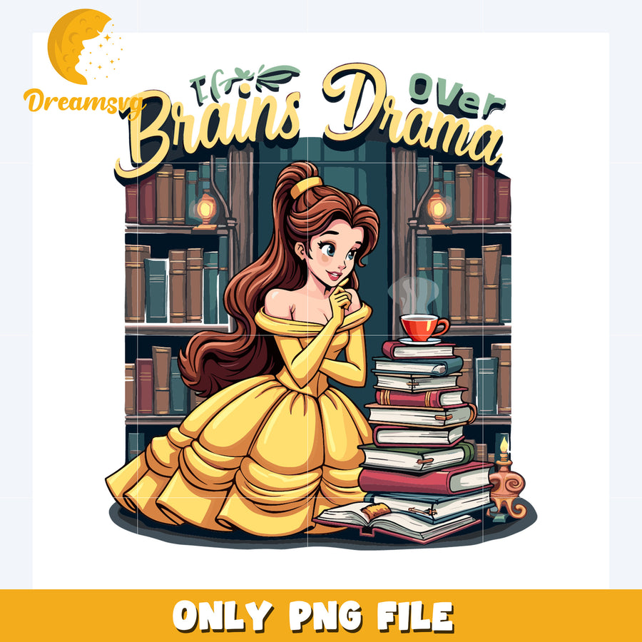 Bellle princess design png, disney cartoon png, disney characters png