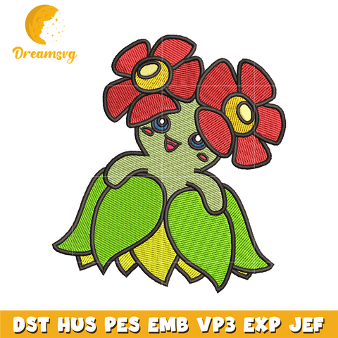 Bellossom embroidery design