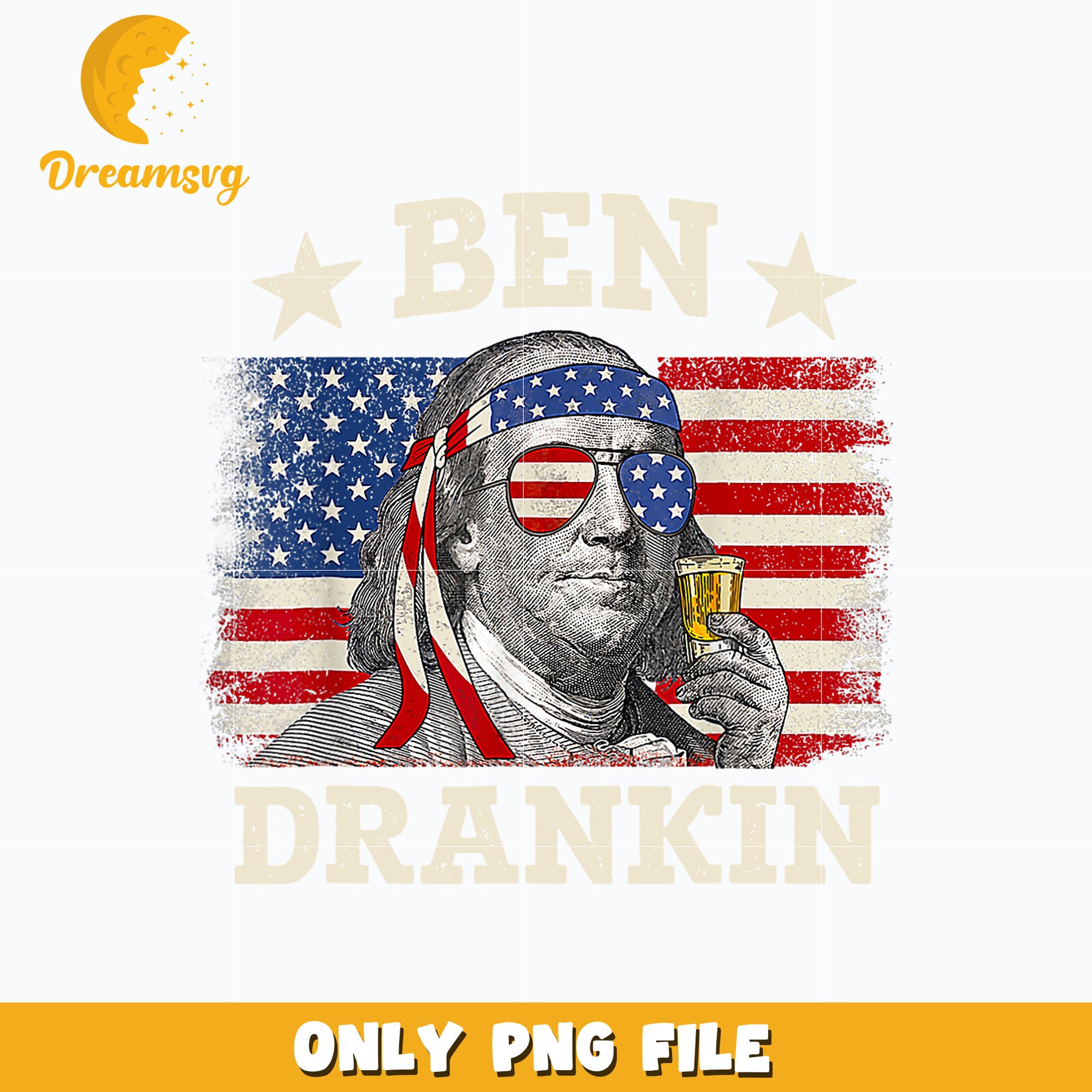 Ben Drankin 4th Of July png