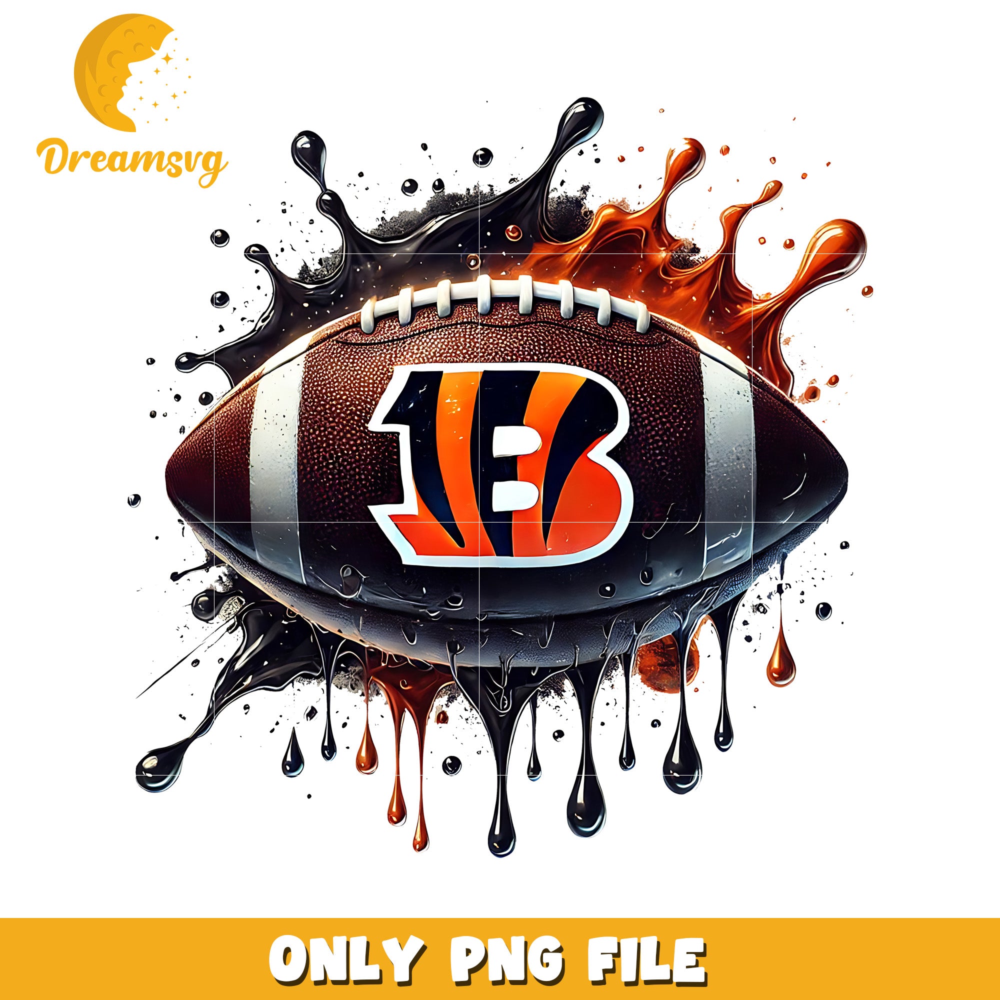 Bengals ball png, american rugby png, nfl logos png