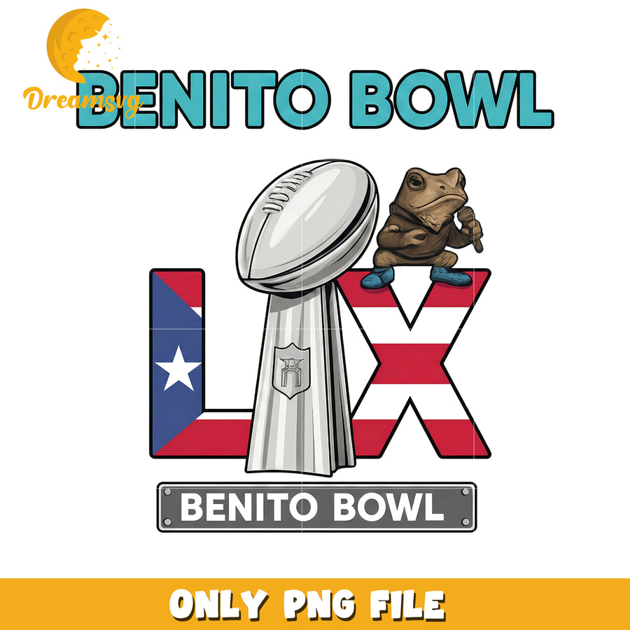 Benito Bowl Lx png, puerto rico nfl png, puerto rico flag png
