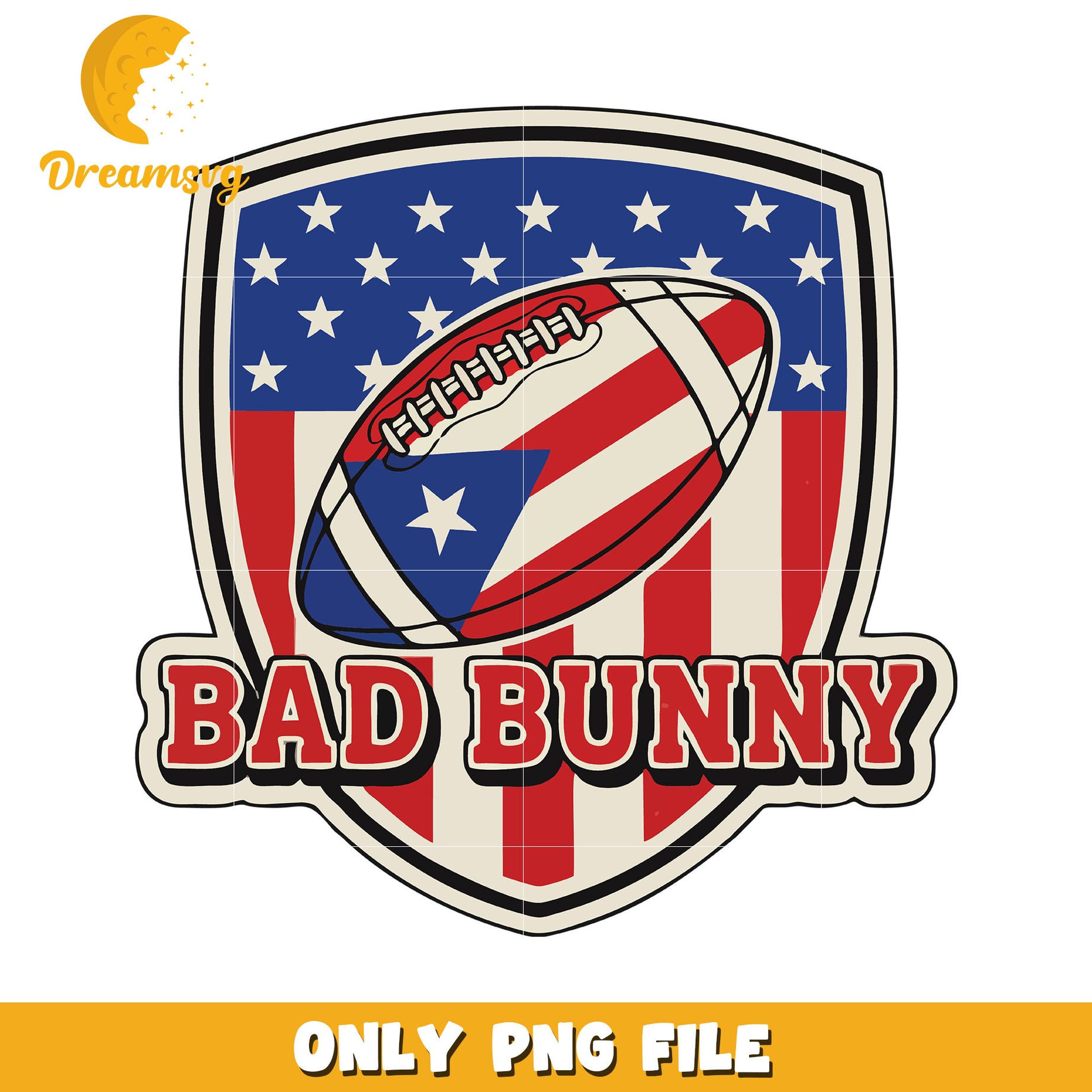 Benito Bowl bad bunny png, football mascot png, halftime show png
