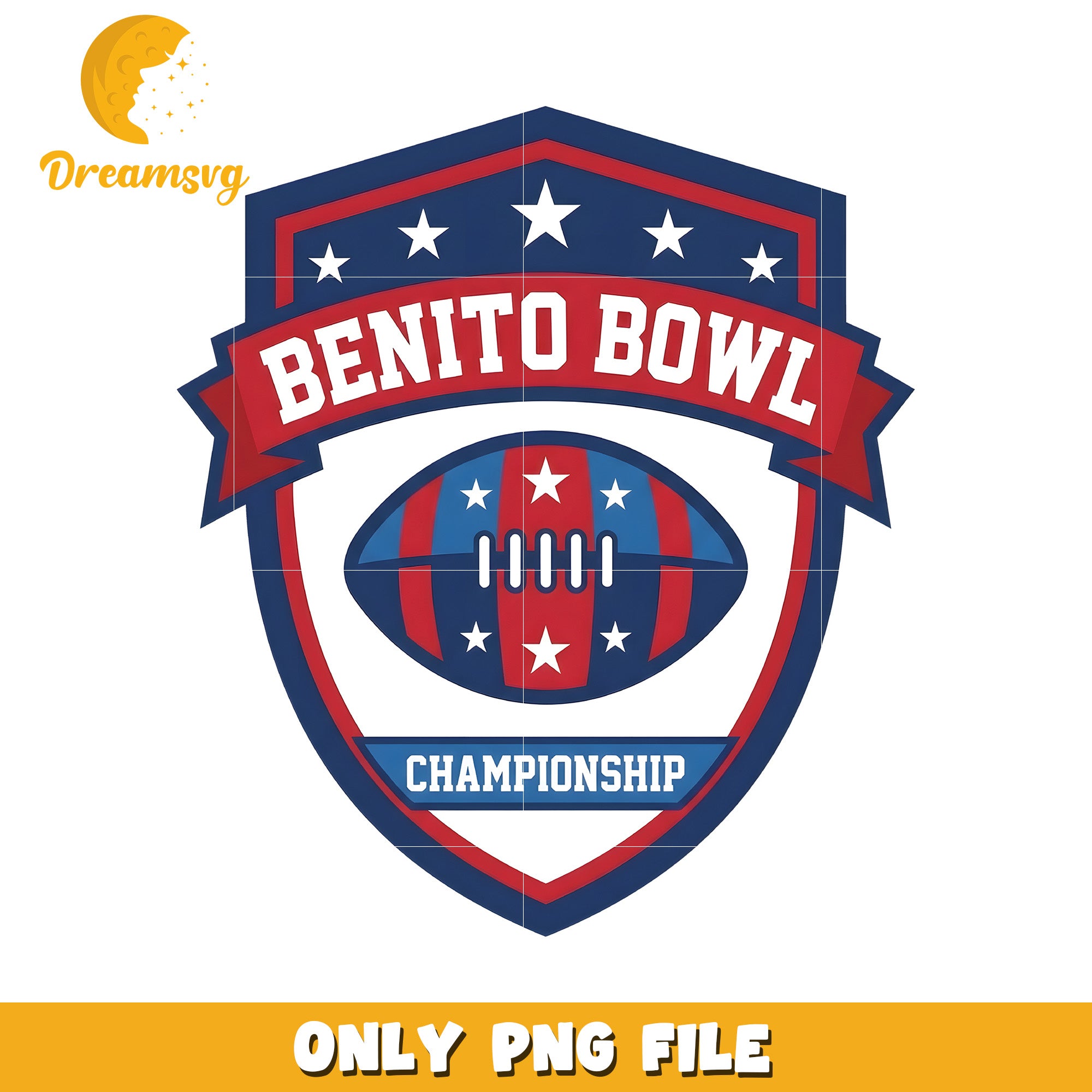 Benito bowl design png, nfl streetwear png, latino sports png