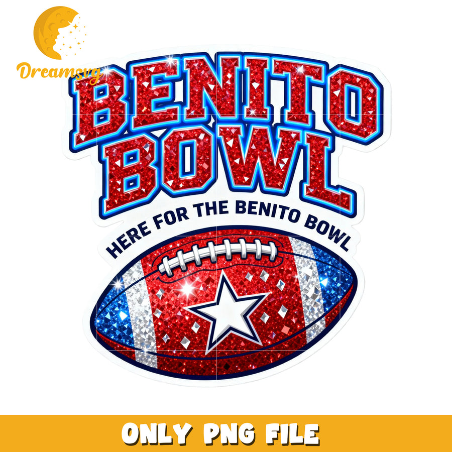 Benito bowl png, puerto rico pride png, american football png