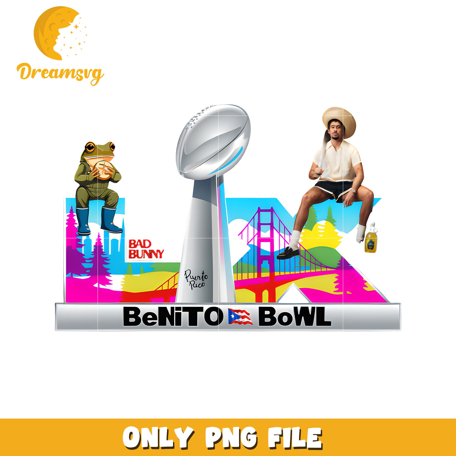 Benito bowl png, urbano music png, benito vibe png
