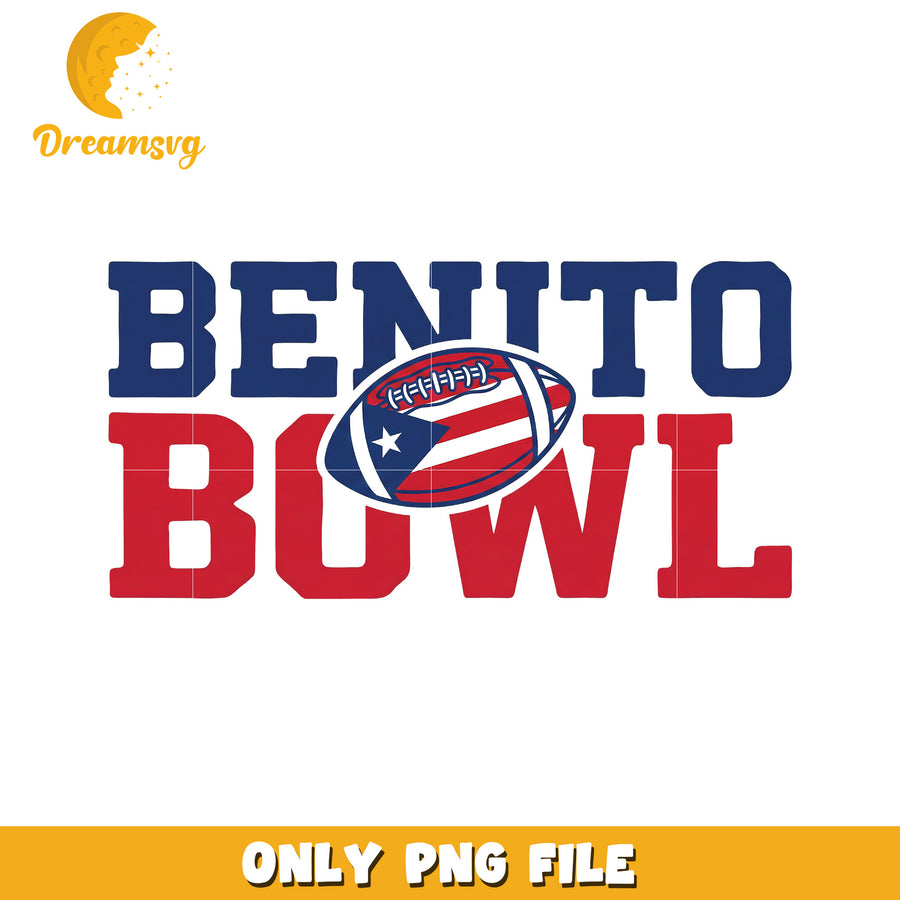 Benito bowl text png, bad bunny png, benito bowl art png