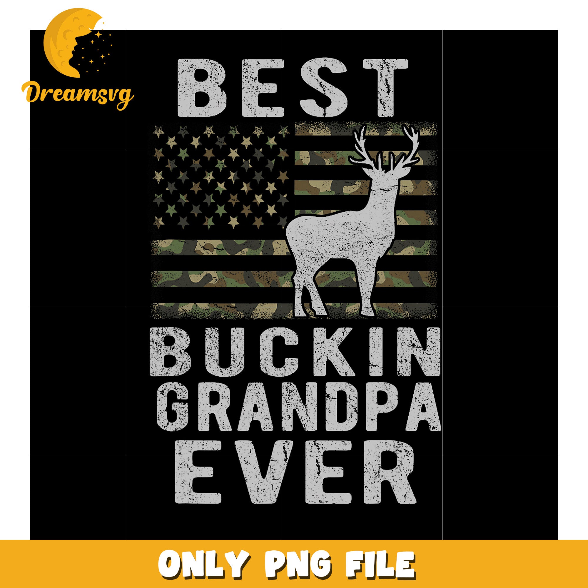 Best Buckin Grandpa Ever PNG