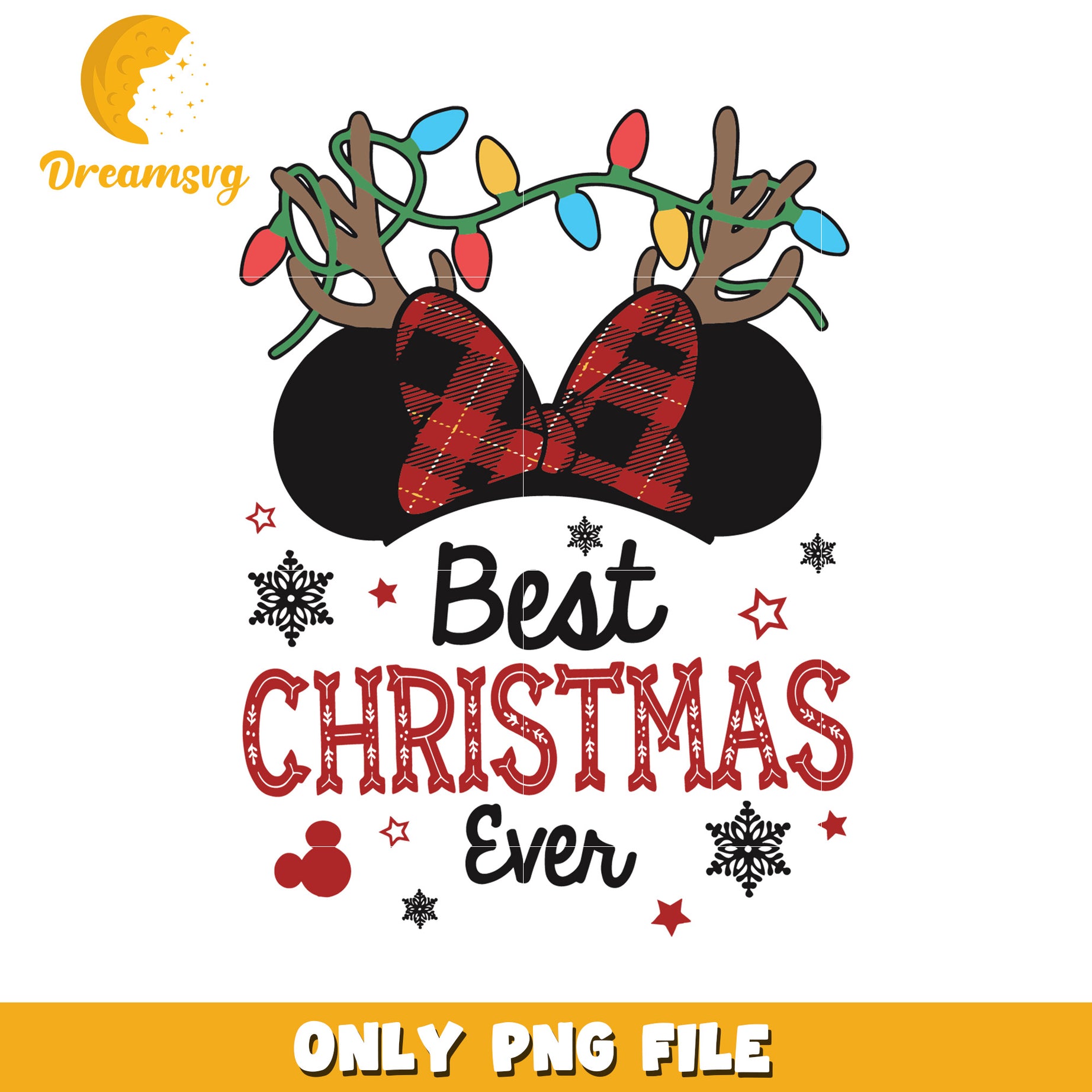 Best christmas png, christmas bell png, disney world png