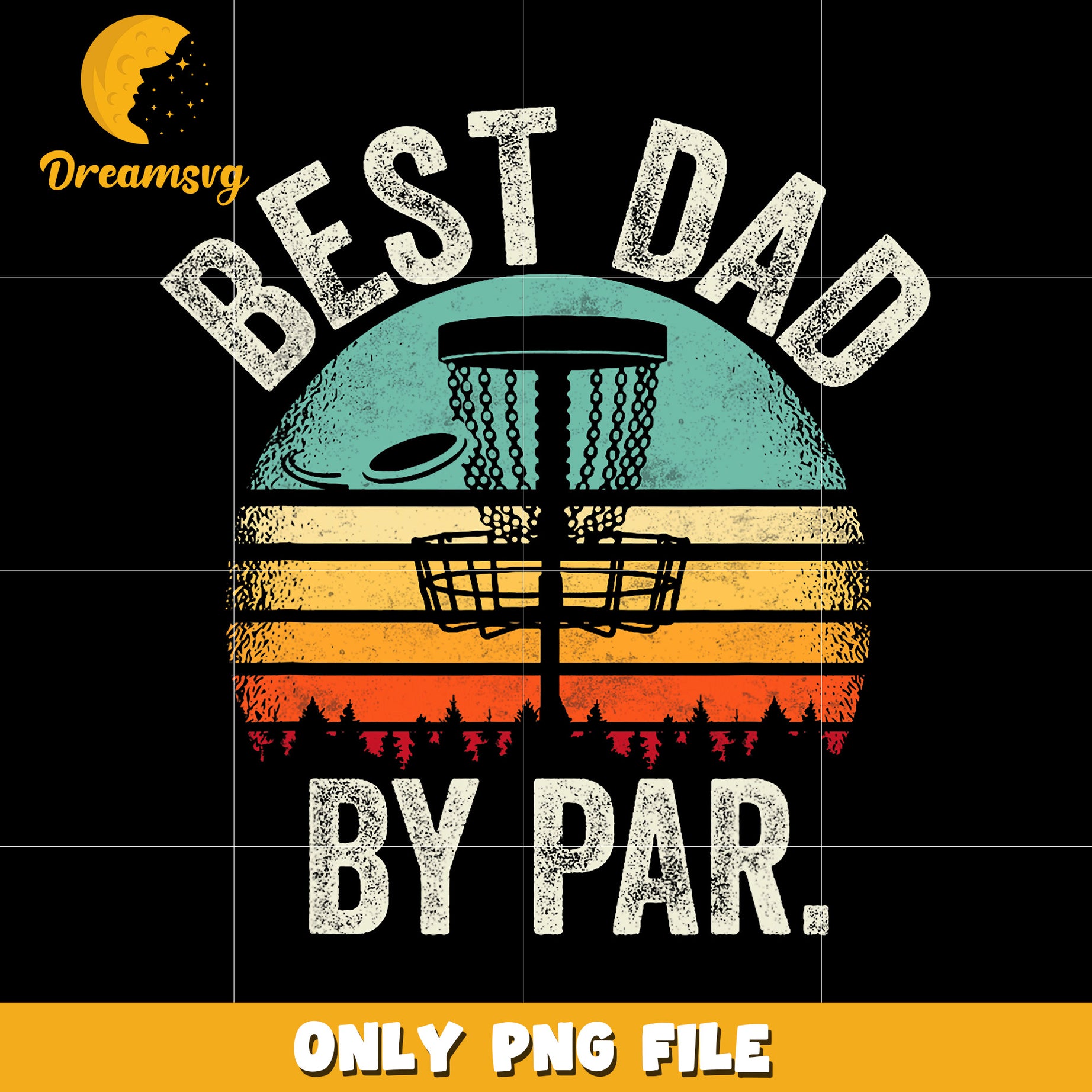 Best dad by par png, best dad png, golfer png