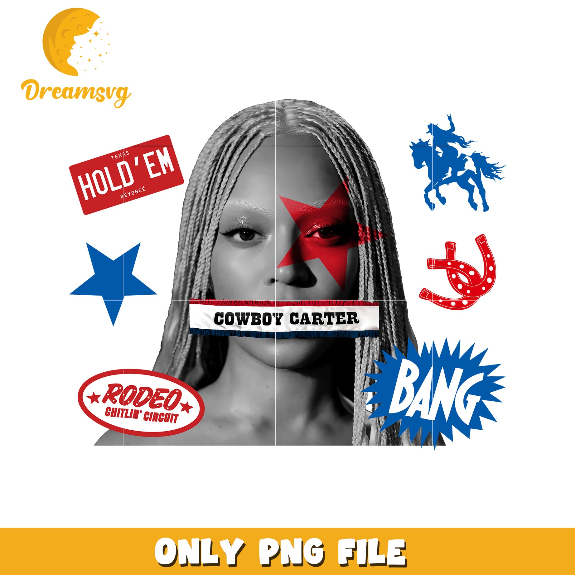 Beyonce design png, queen bey art png, pop icon aesthetic png