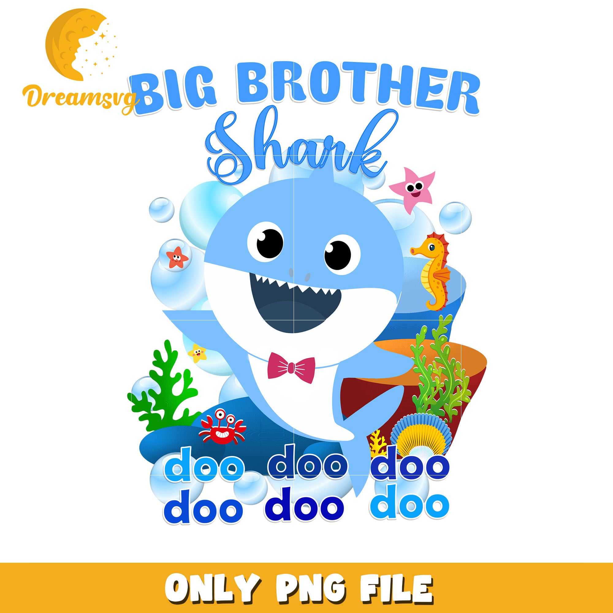 Big brother shark png, baby shark toys png, baby shark song png