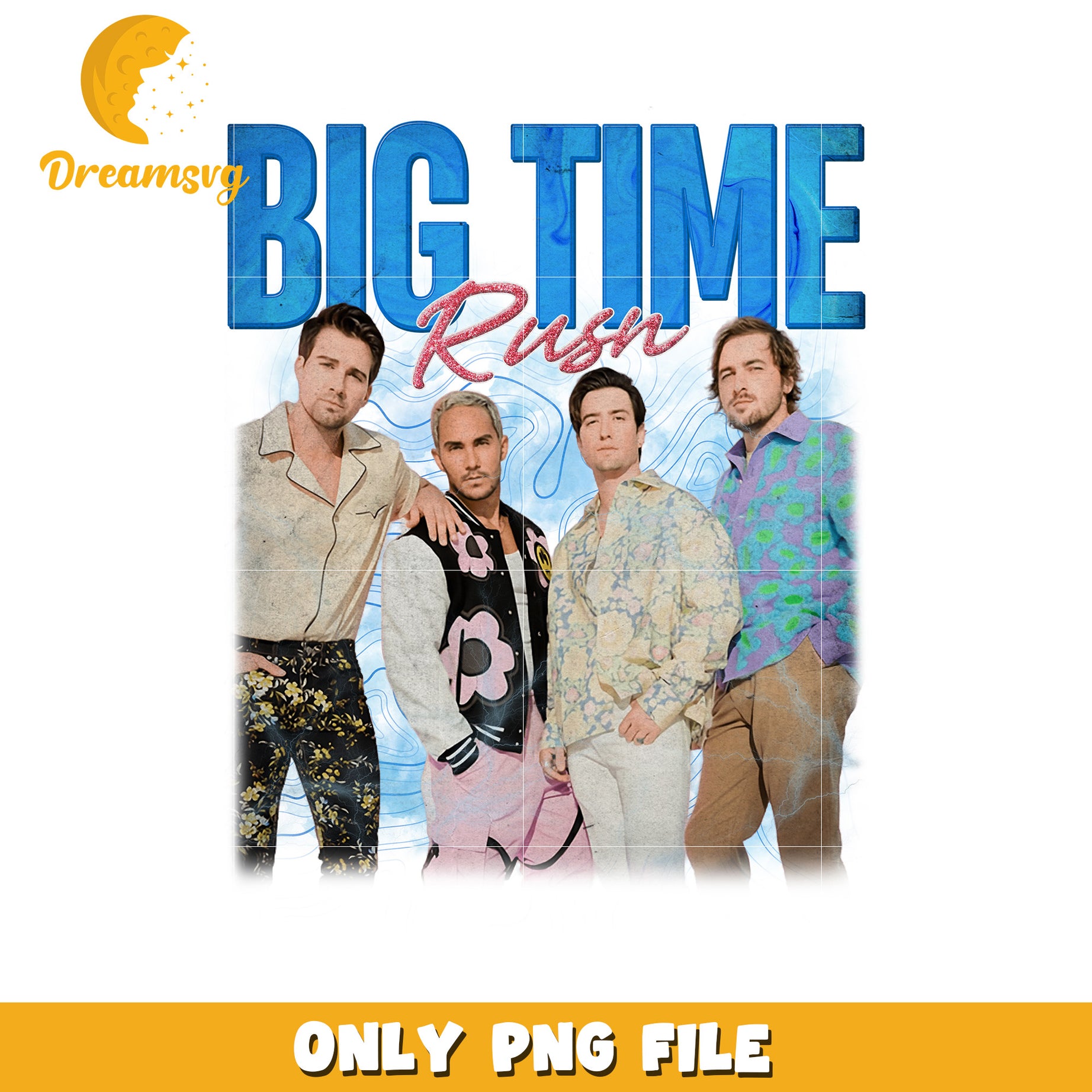 Big time rush boy band png, btr robot band png, futuristic boy band png