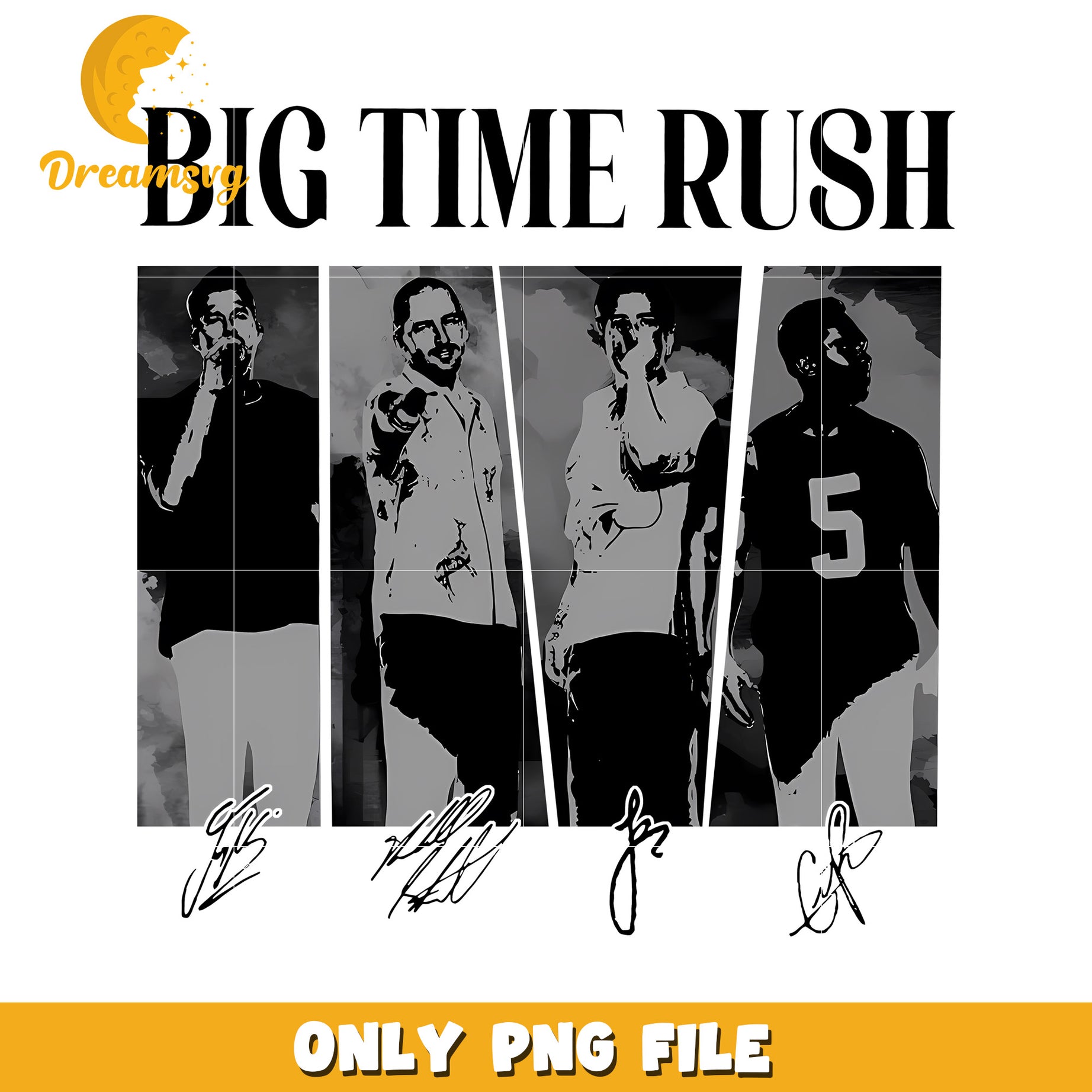Big time rush png, american boy band png, big time rush show​ png