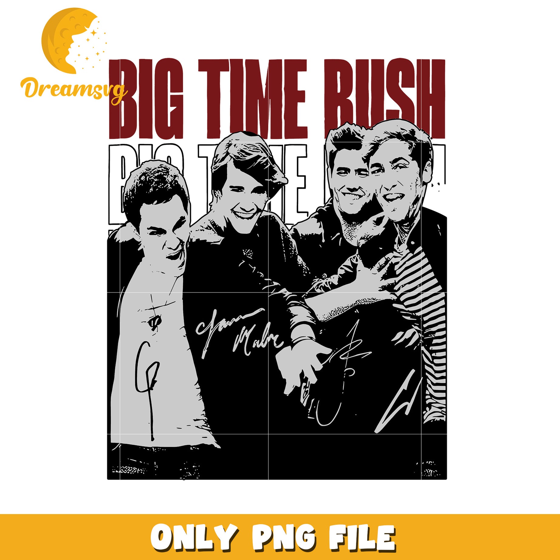 Big time rush png, boy band design png, nickelodeon music group png