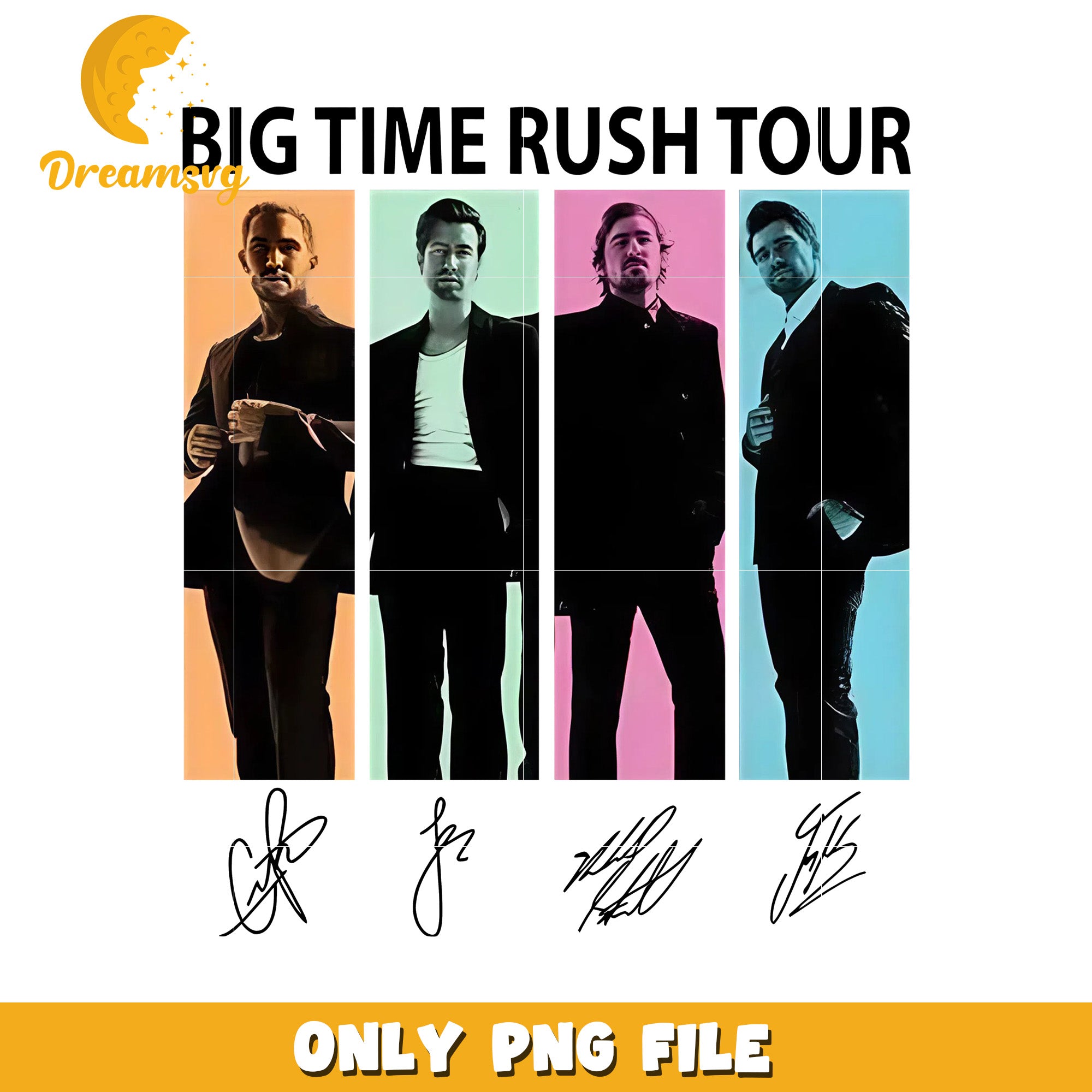 Big time rush tour png, american boy band png, big time rush show​ png
