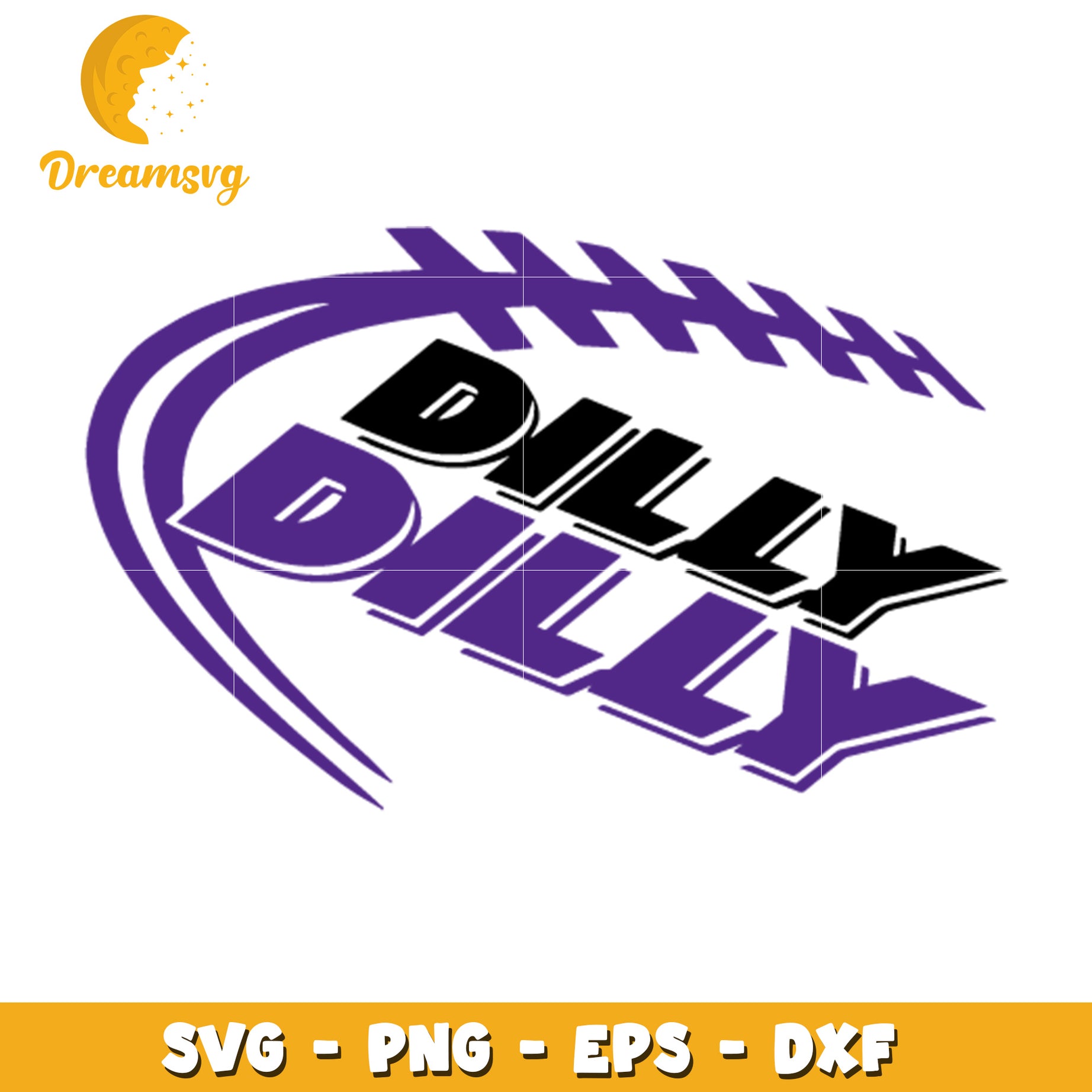 Billy Football SVG Cut File