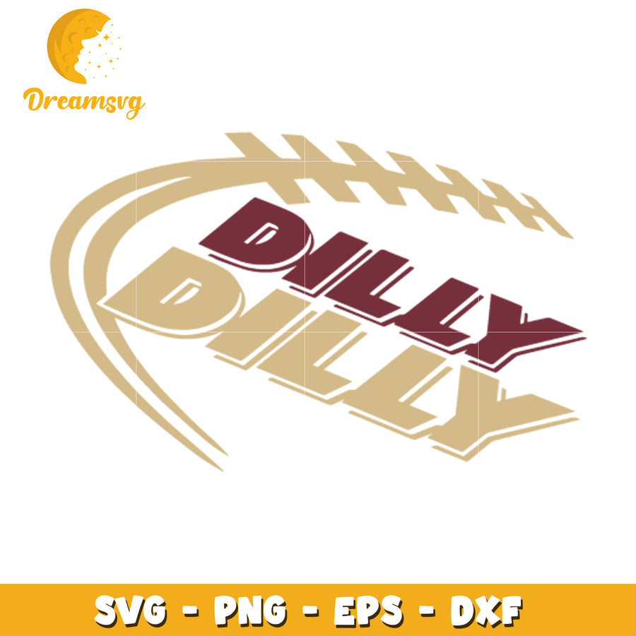 Billy Football SVG PNG EPS DXF Cut File