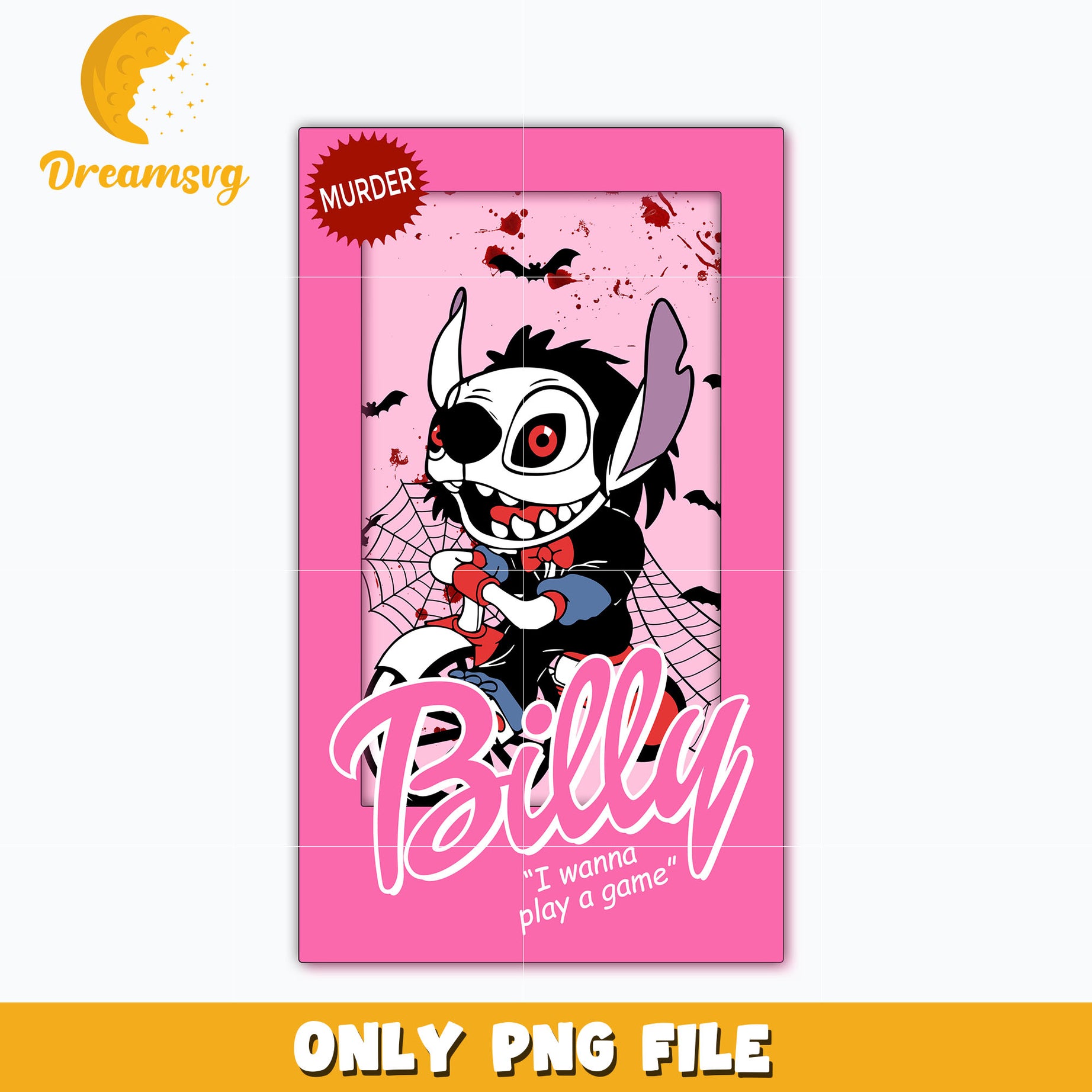 Billy stitch halloween png