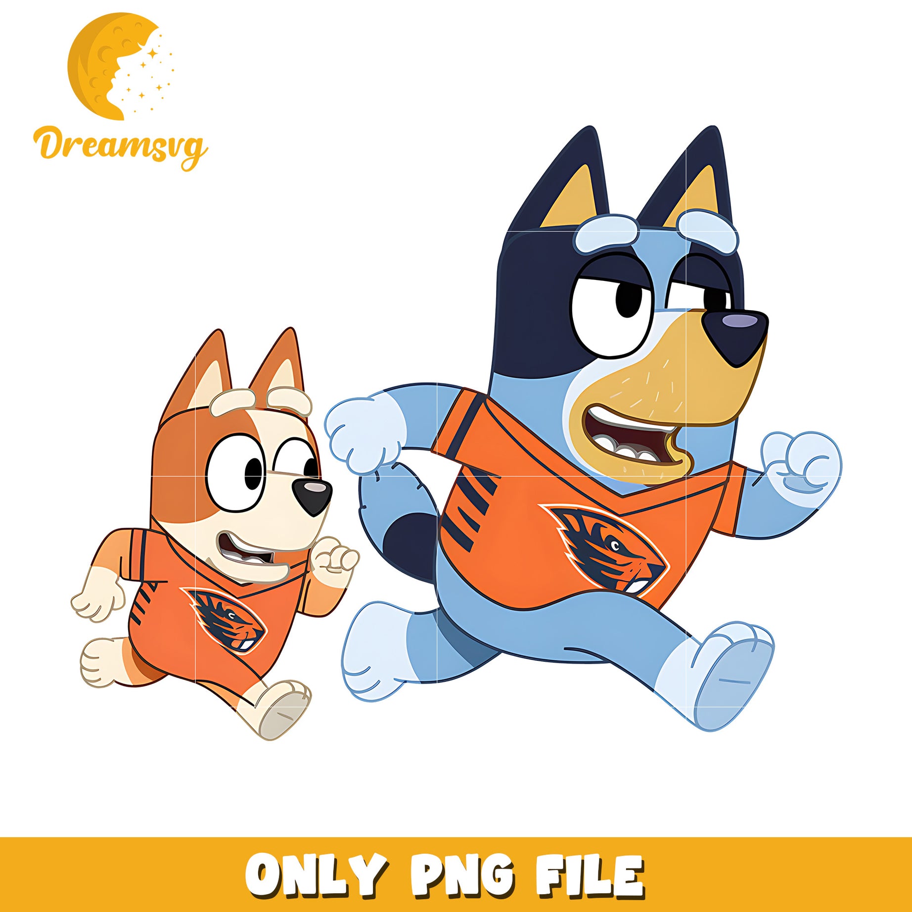 Bingo Bluey character png, Oregon State Beavers png, ncaa png