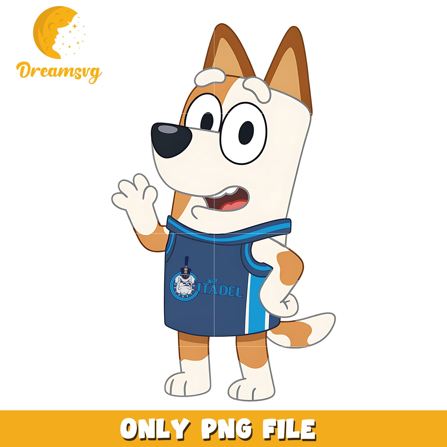 Bingo Bulldogs team png, The Citadel Bulldogs png, ncaa png