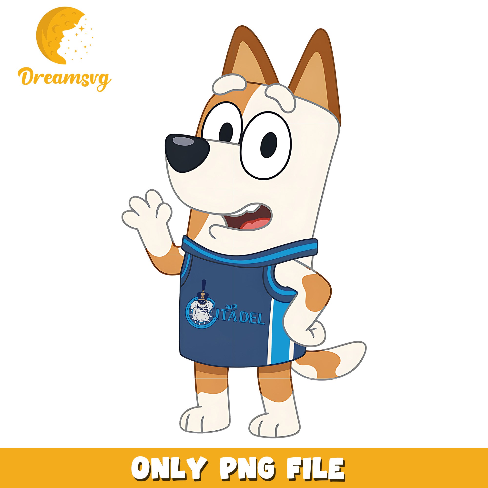 Bingo Bulldogs team png, The Citadel Bulldogs png, ncaa png