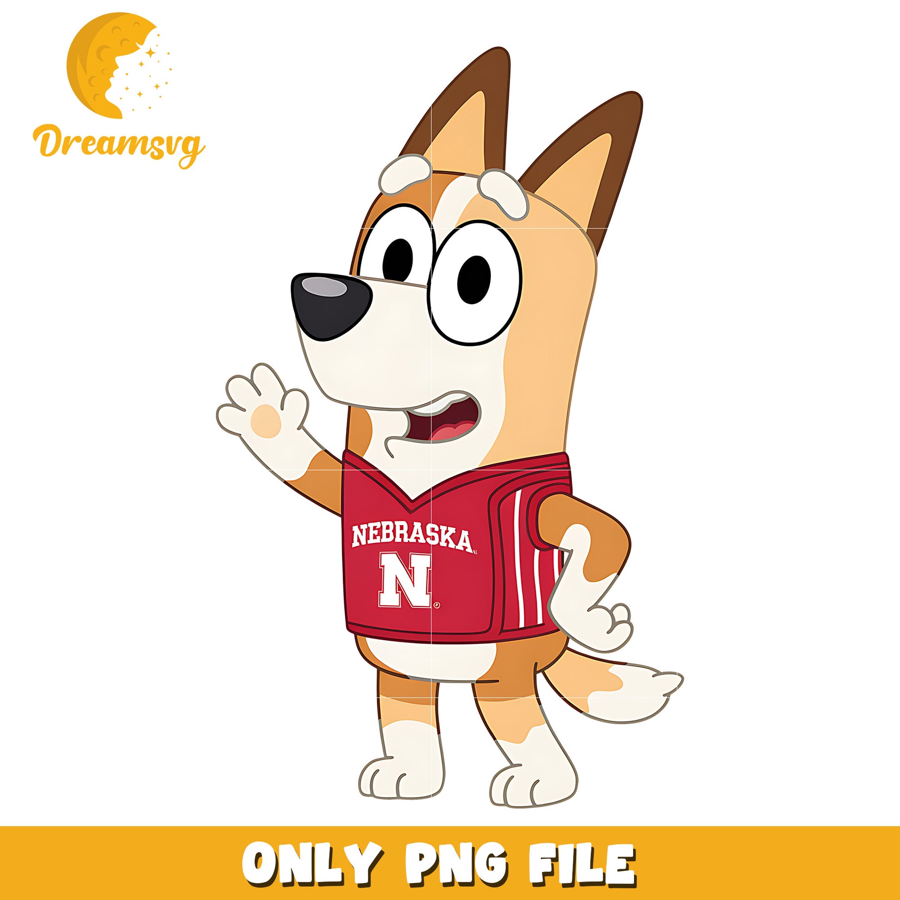 Bingo Cornhuskers team png, Nebraska Cornhuskers png, ncaa team png