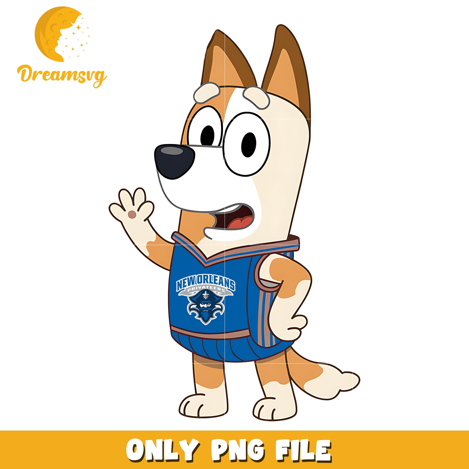 Bingo Privateers fan png, New Orleans Privateers png, ncaa png