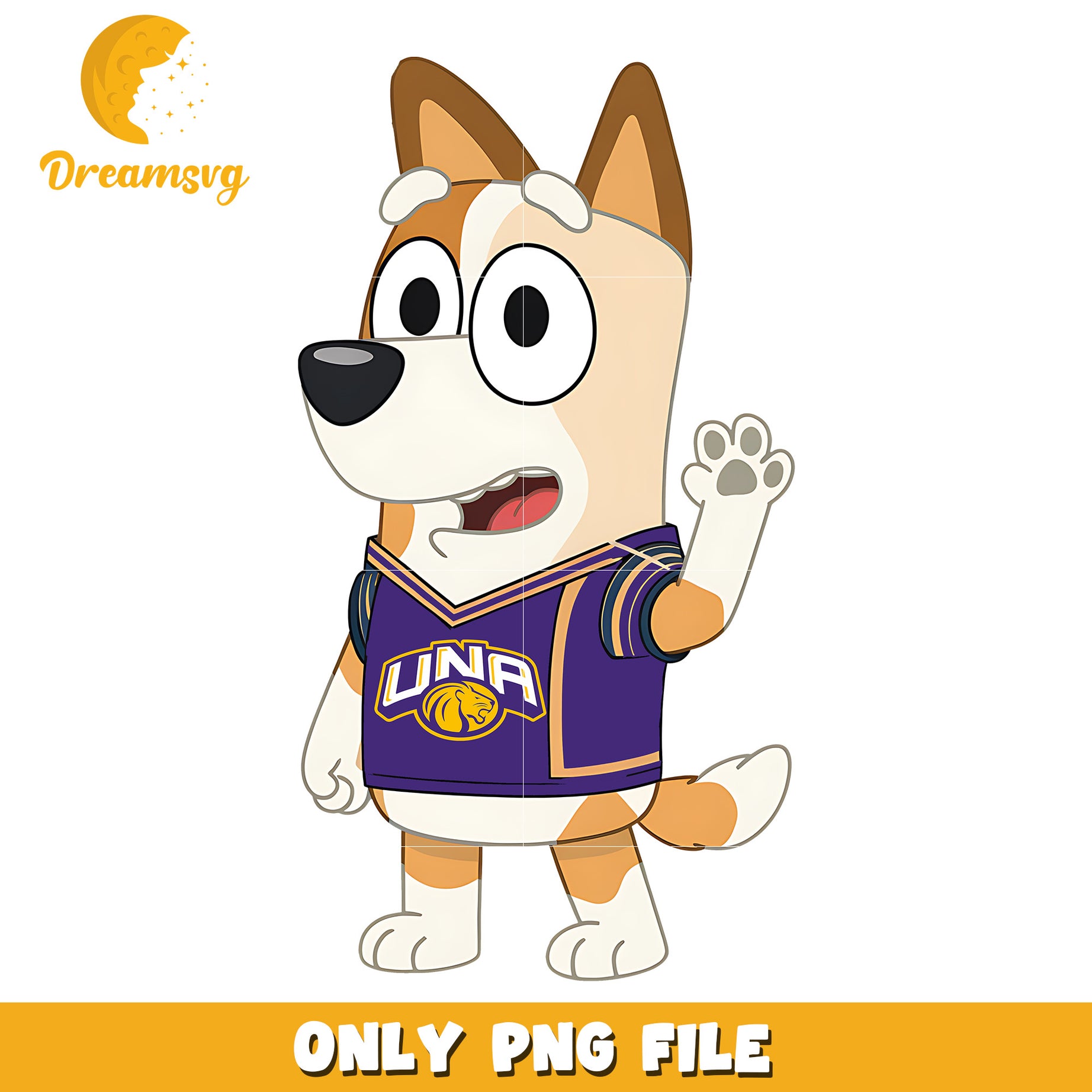 Bingo cartoon png, North Alabama Lions png, ncaa png