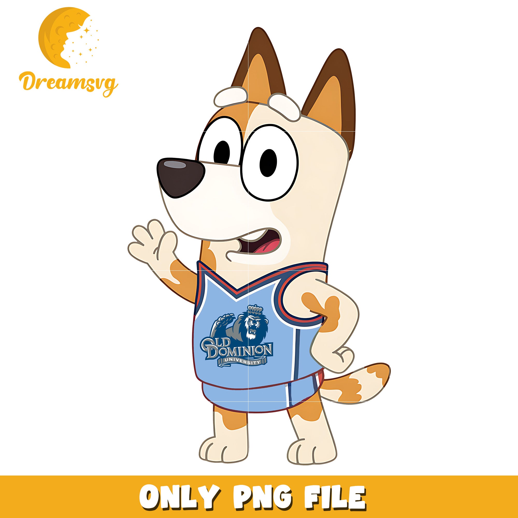 Bingo character ncaa png, Old Dominion Monarchs png, ncaa png