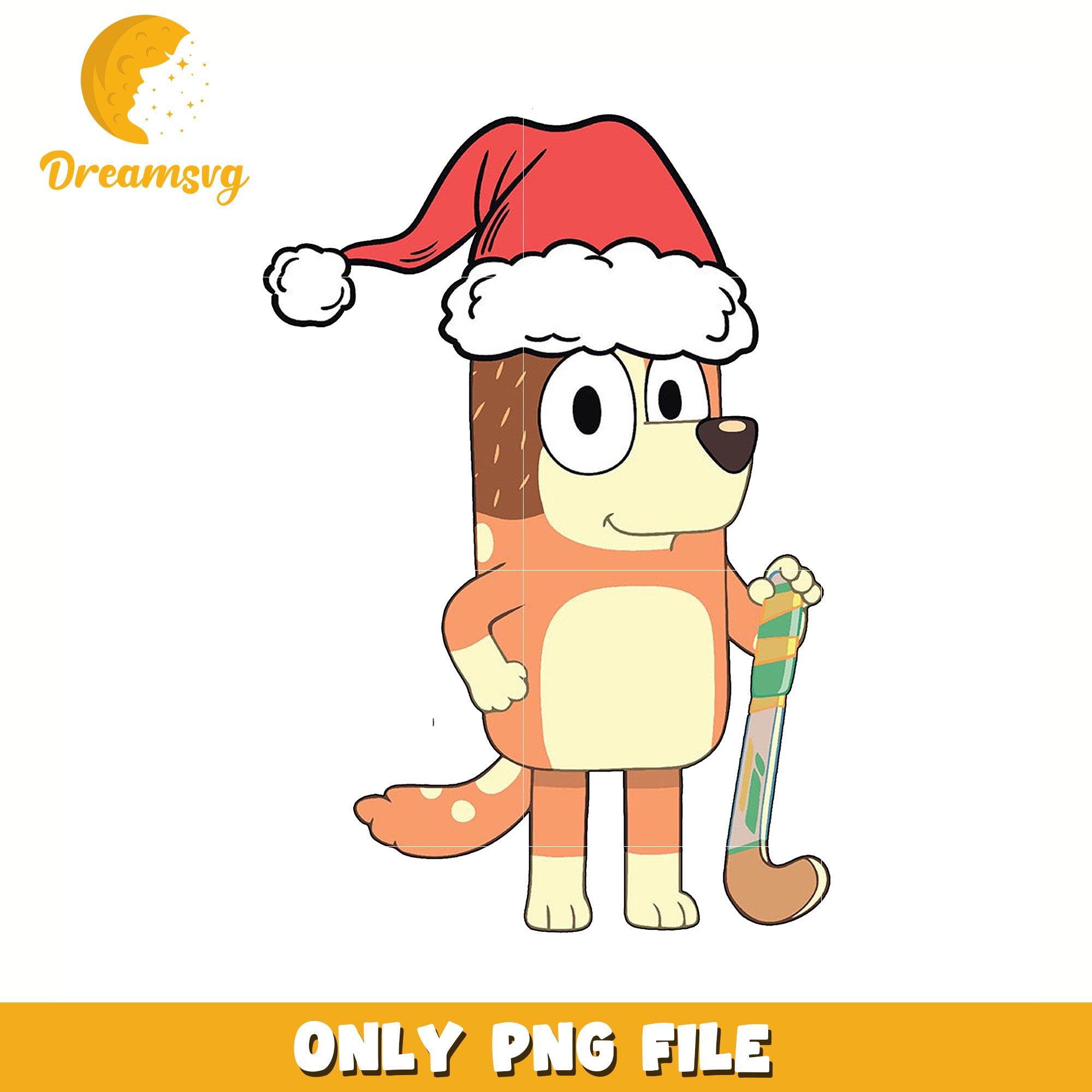 Bingo christmas png, bluey characters png, bluey toys png