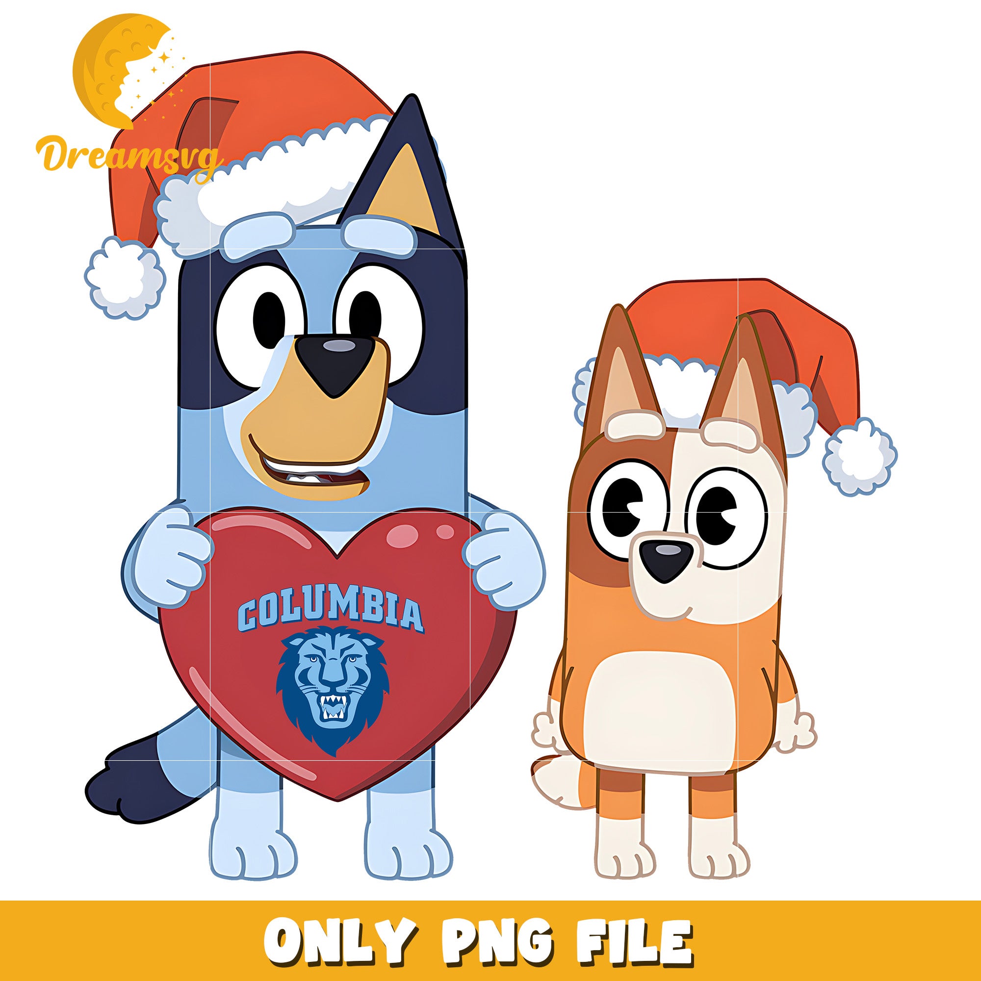 Bingo logo heart design png, Columbia Lions png, ncaa png