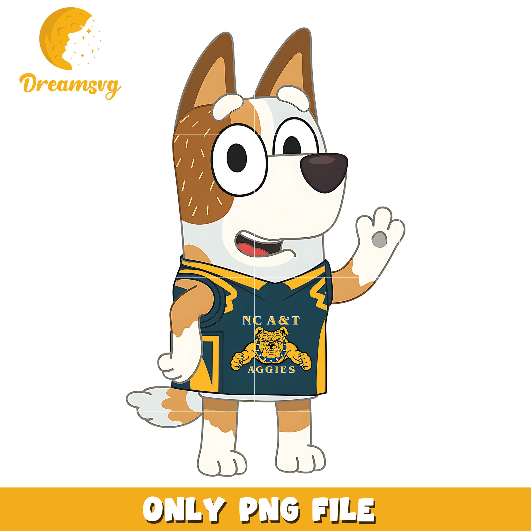 Bingo mom character png, North Carolina A&T Aggies png, ncaa png